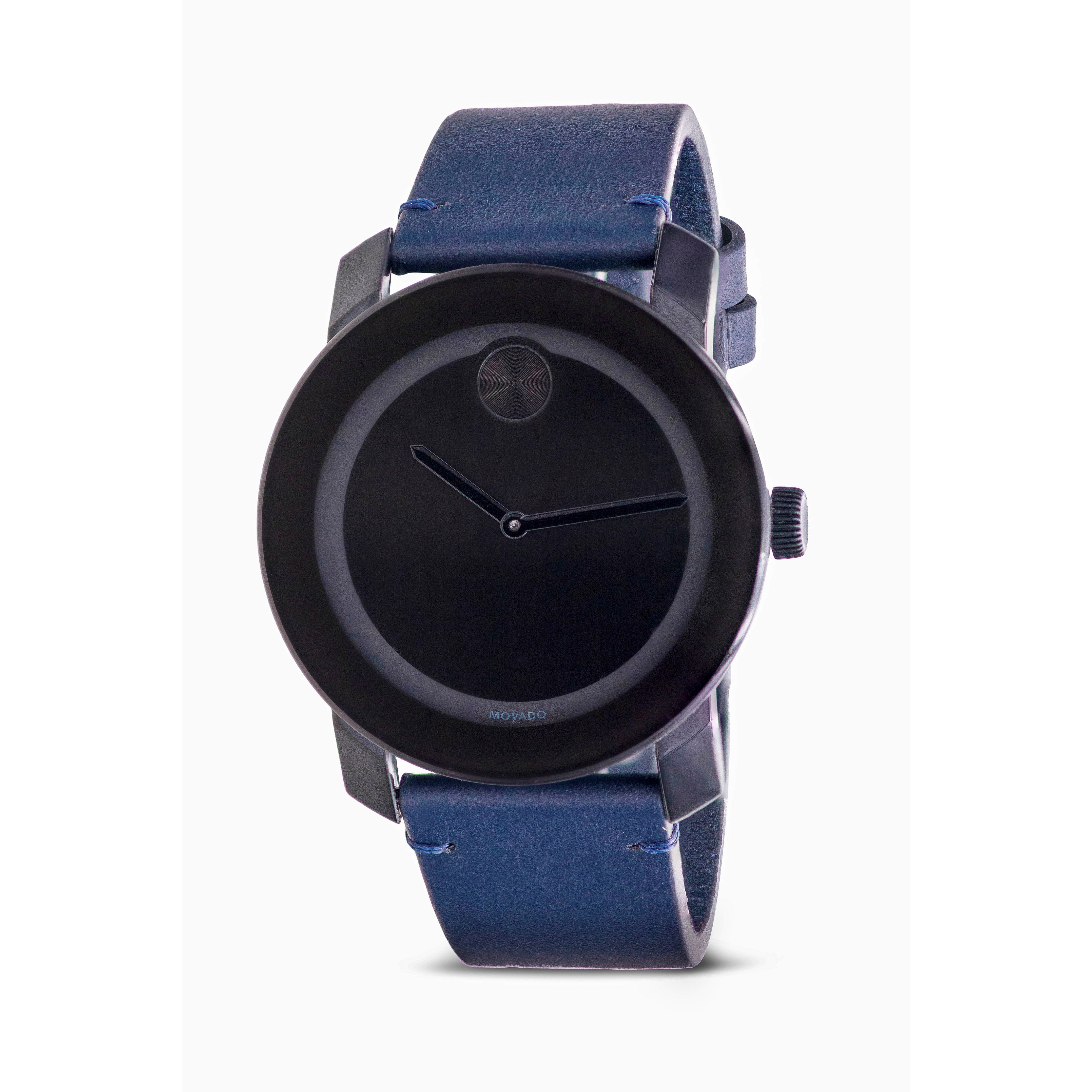 Movado Bold Quartz Black Museum Dial Men's Watch 3600583