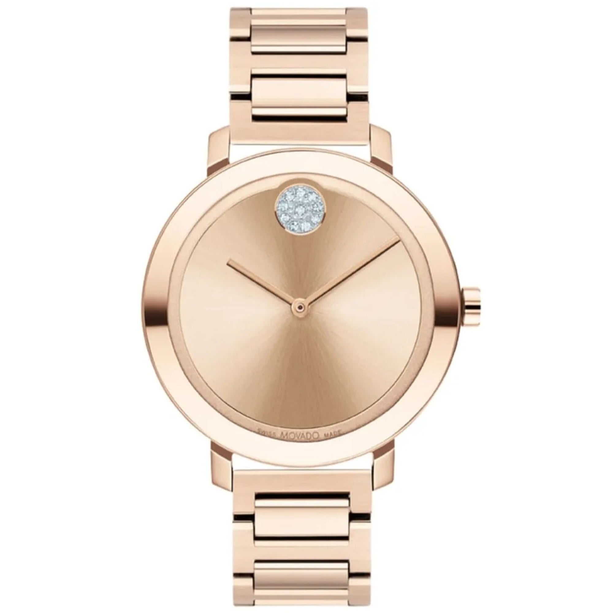 Movado  Quartz Bold Rose gold Dial Women's Watch 3600824