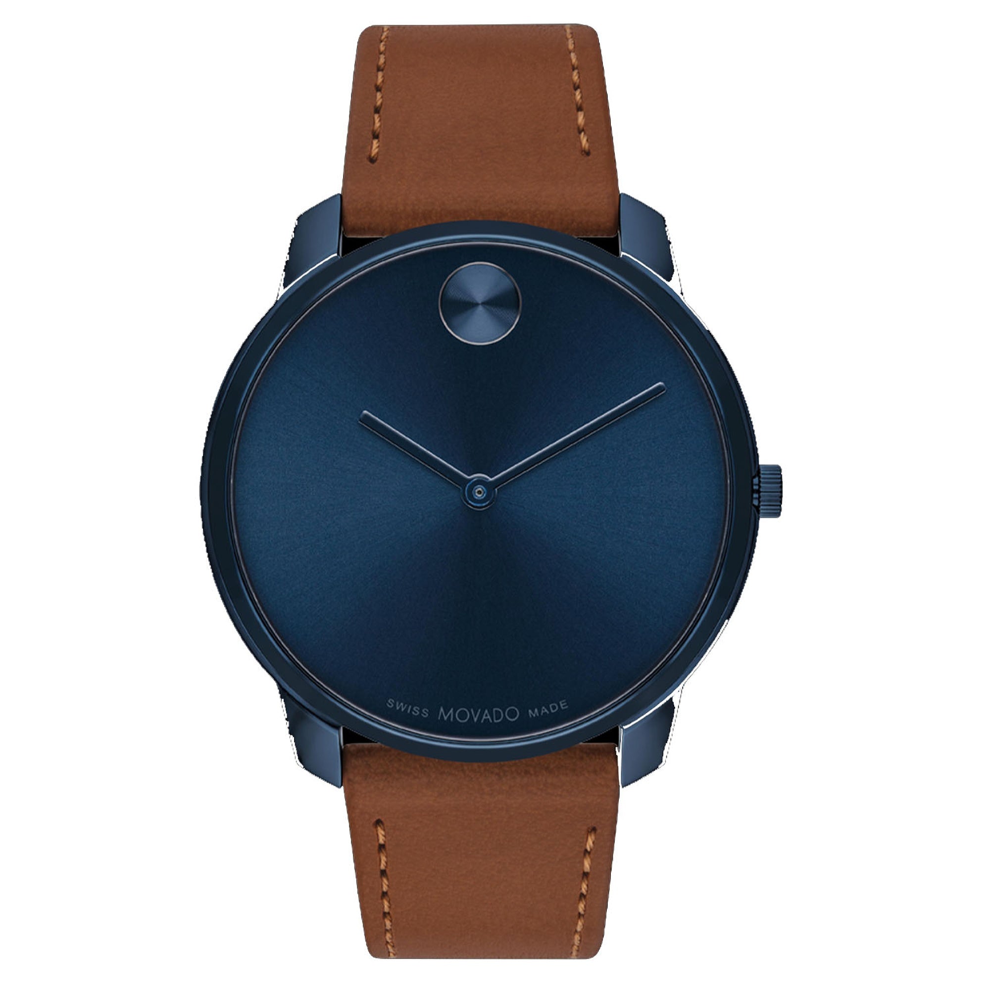 Movado  Quartz Bold Thin Blue Dial Men's Watch 3600830