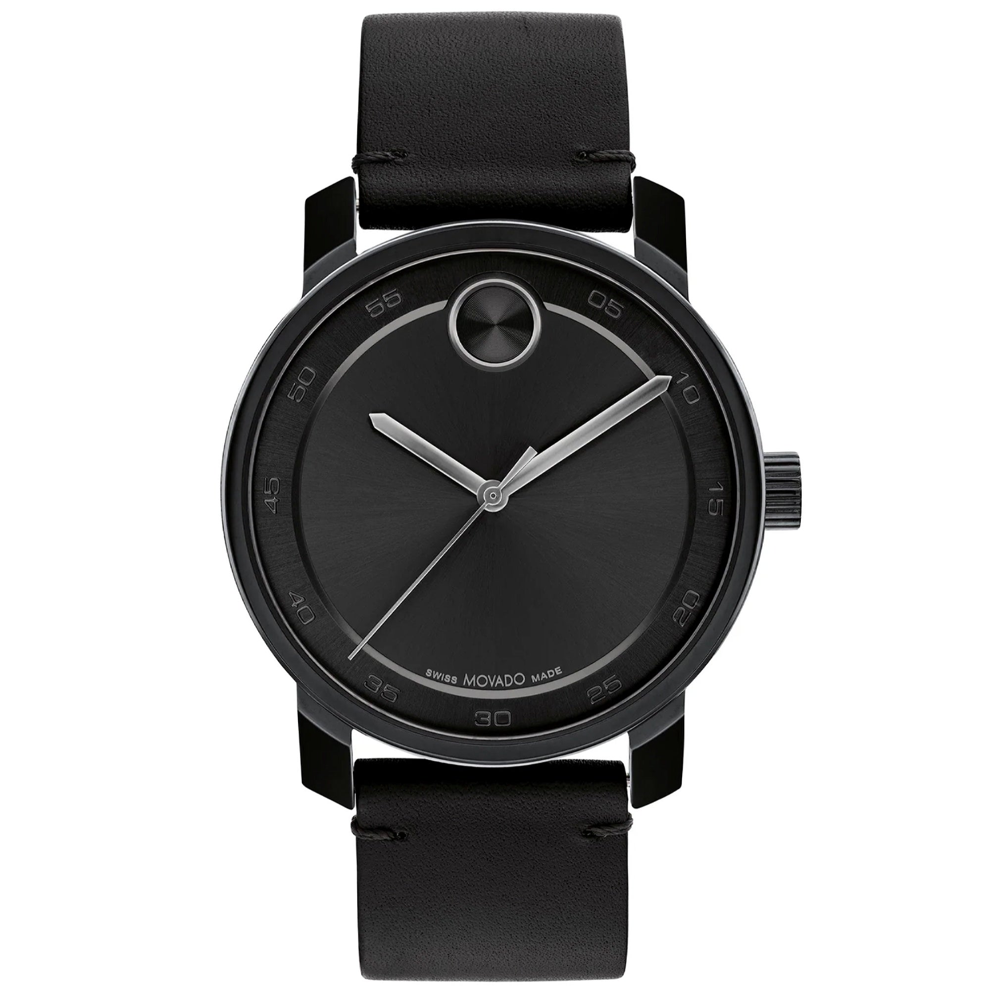 Movado  Quartz Bold Black Dial Men's Watch 3600918