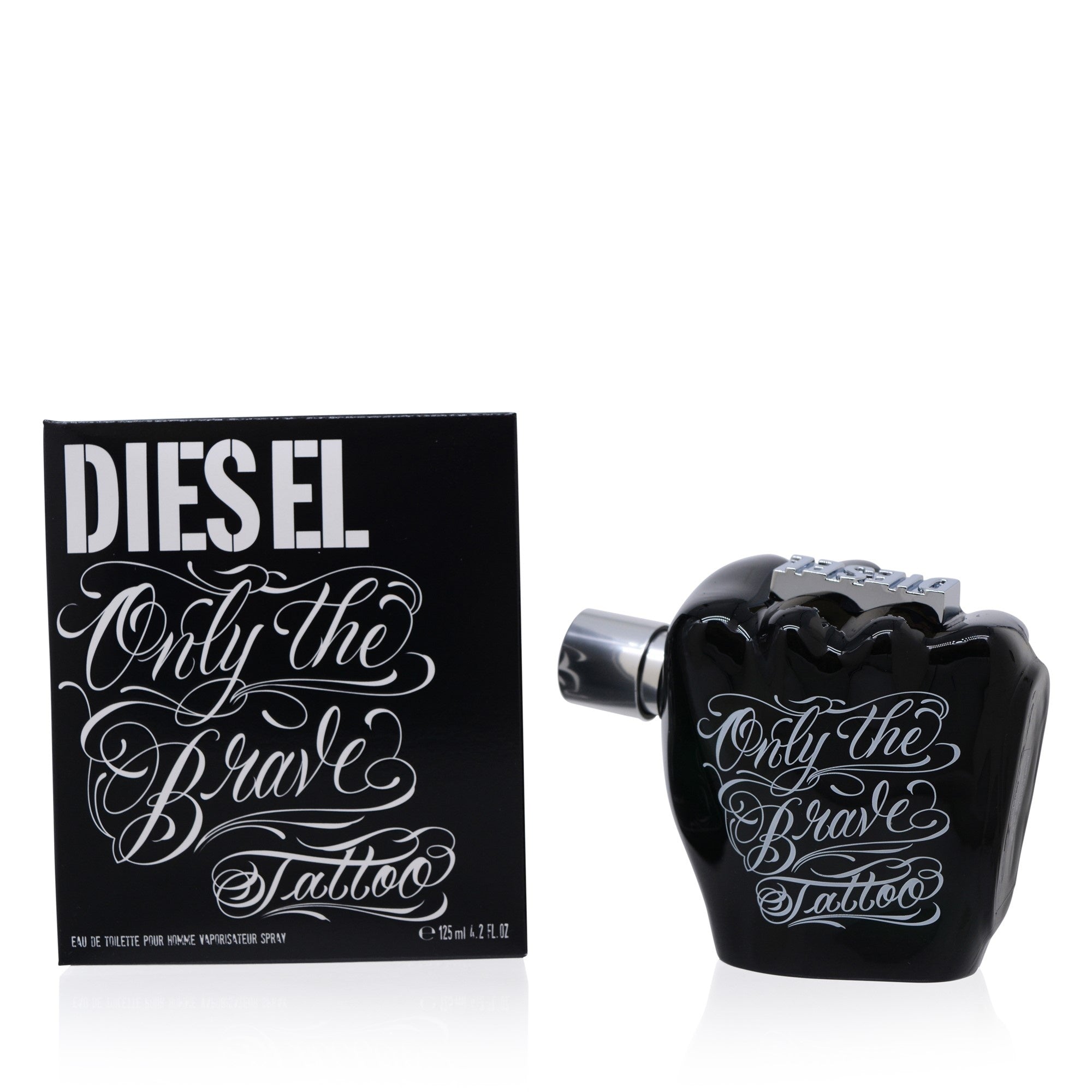 Diesel Men's Only The Brave Tattoo Diesel Edt Spray 4.2 Oz (125 Ml)  3605521534200