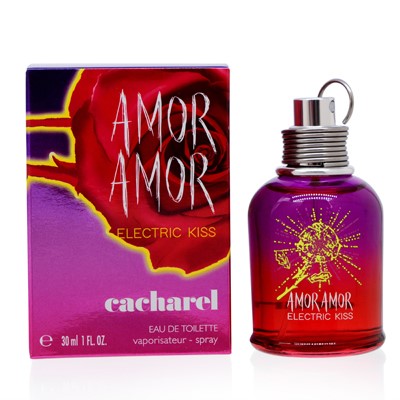 Cacharel Women's Amor Amor Electric Kiss Cacharel Edt Spray 1.0 Oz (30 Ml)   3614272370203