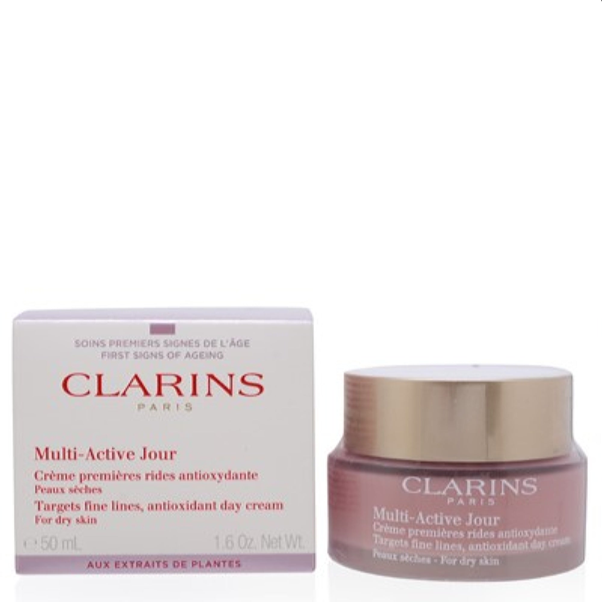 Clarins  Clarins Multi-Active Antioxidant Day Cream For Dry Skin 1.7 Oz (50 Ml) 3666057012198