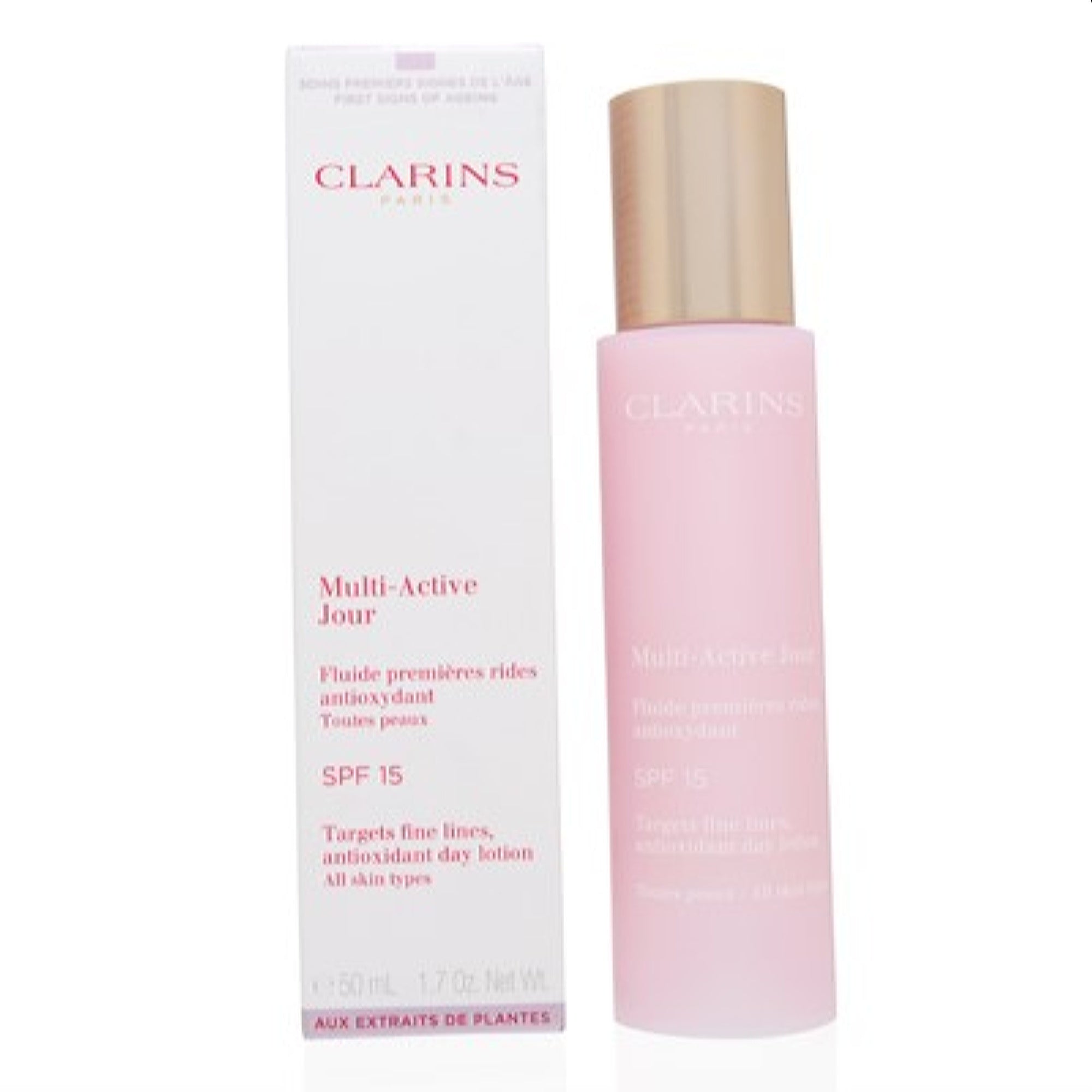 Clarins  Clarins Multi-Active Antioxidant Day Lotion Spf 15 1.7 Oz (50 Ml) 3666057074165