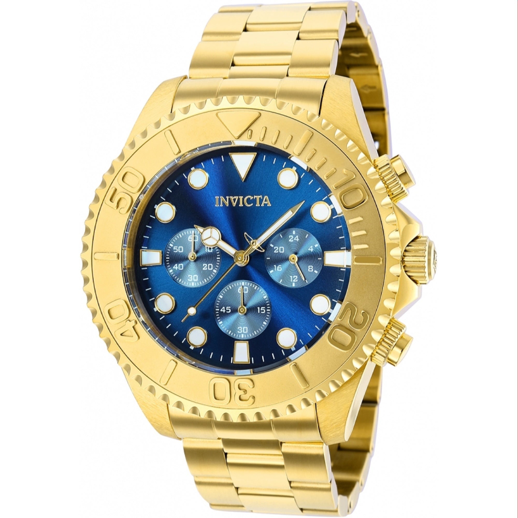 Invicta  Quartz Pro Diver Blue Dial Men's Watch 36974