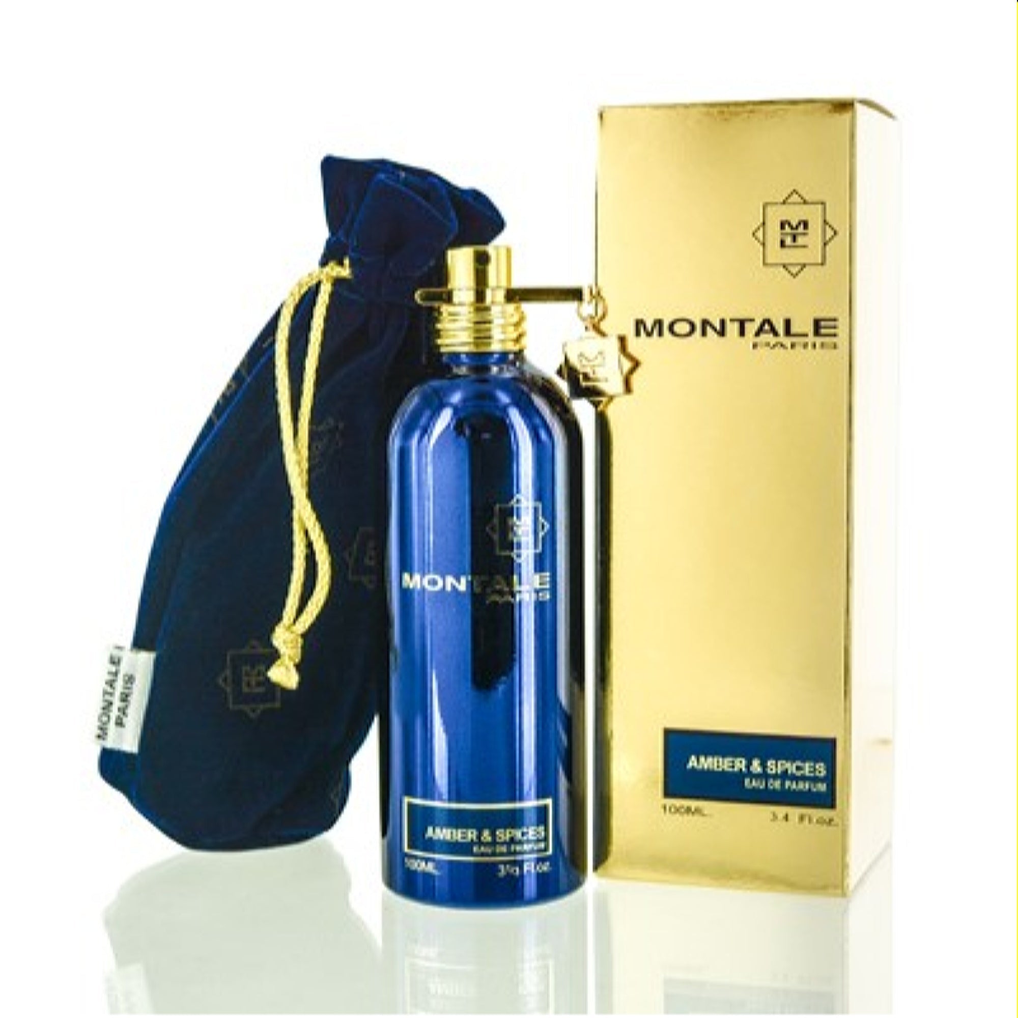 Montale  Amber & Spices Montale Edp Spray 3.3 Oz (100 Ml)  3760260450454