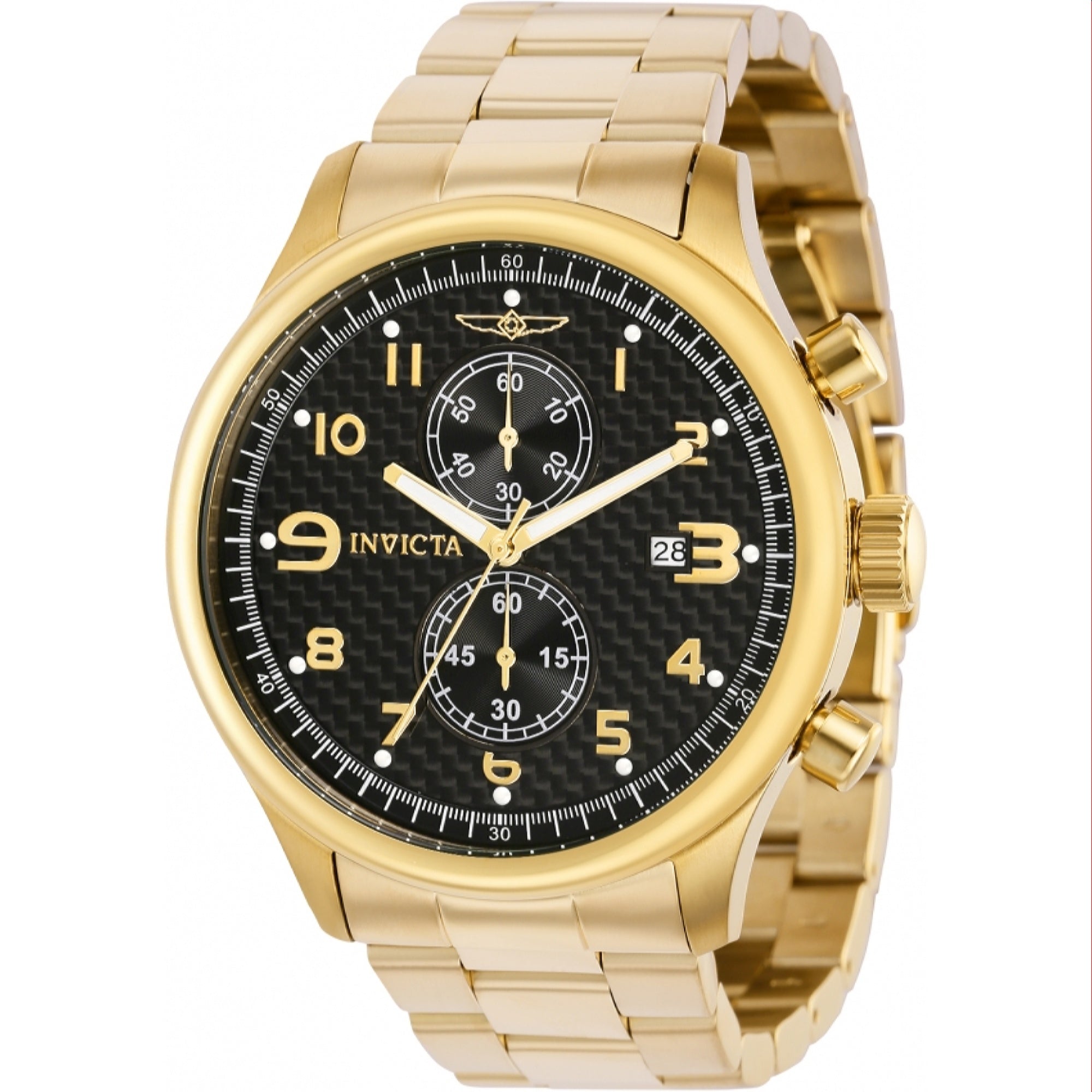 Invicta  Quartz Black Dial Men's Watch 38026