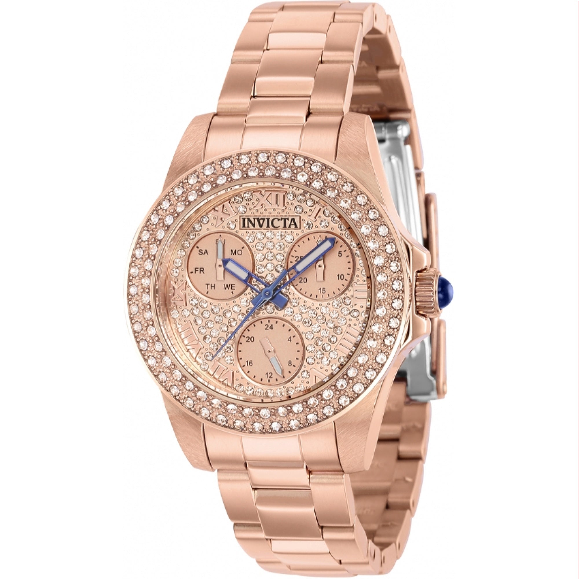 Invicta Angel Quartz Rose-Tone Dial Women's Watch 39244