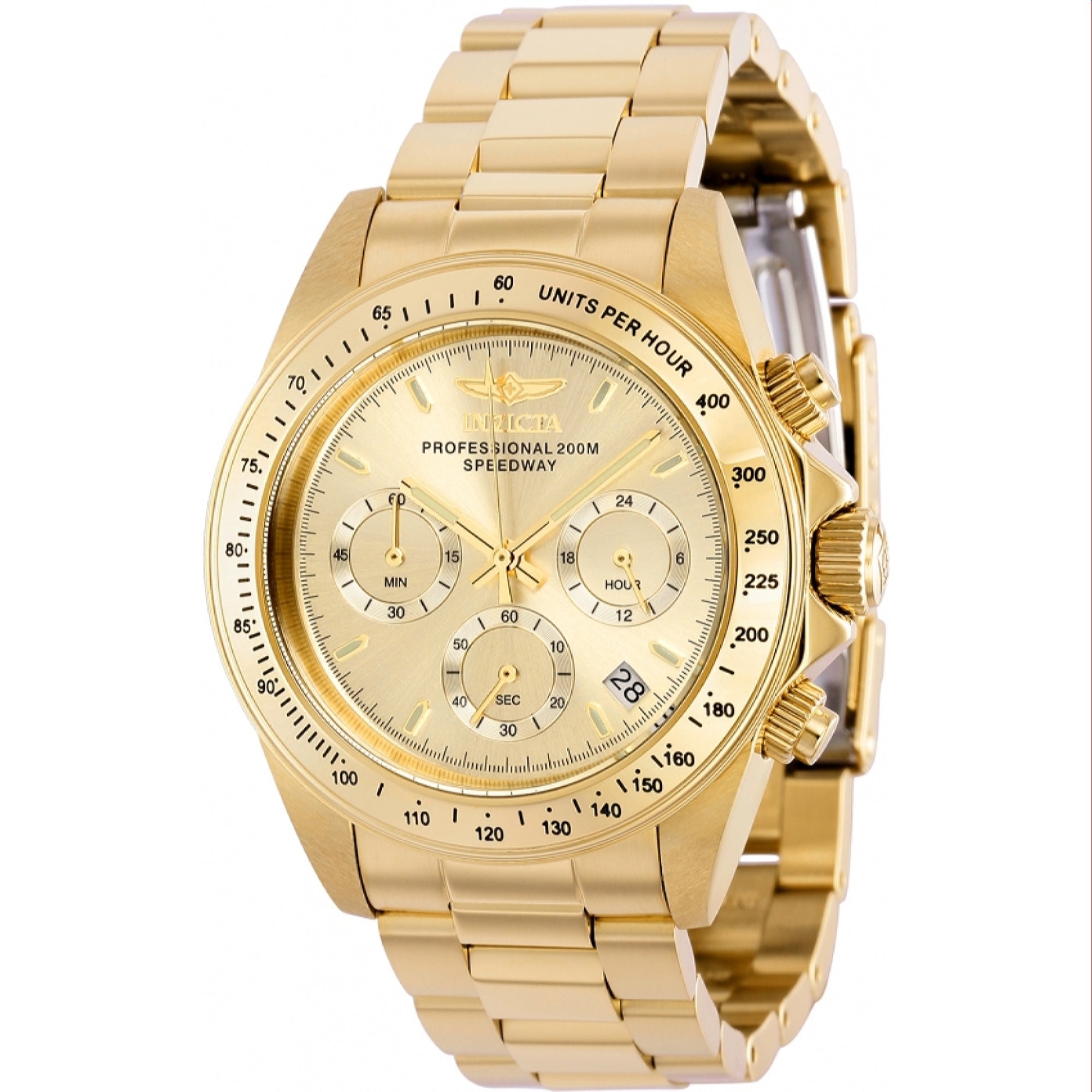 Invicta Speedway Quartz Gold-Tone Dial Men's Watch 39565