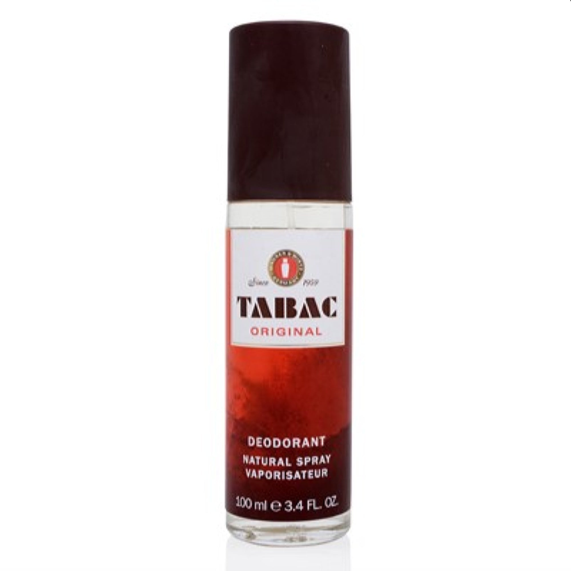 Wirtz Men's Tabac Original Wirtz Deodorant Spray Glass 3.3 Oz  4011700411900