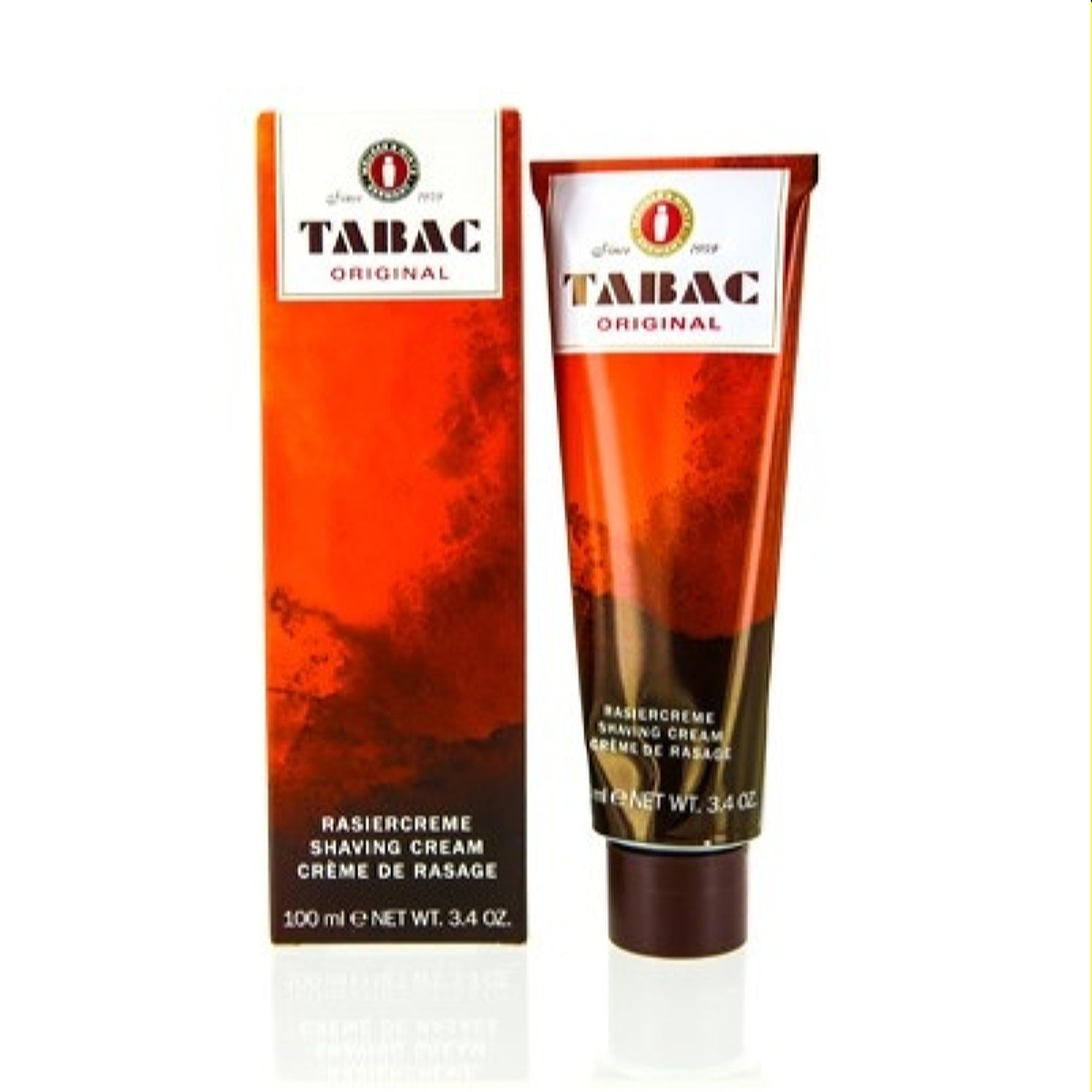 Wirtz Men's Tabac Original Wirtz Shaving Cream 3.4 Oz  4011700436415