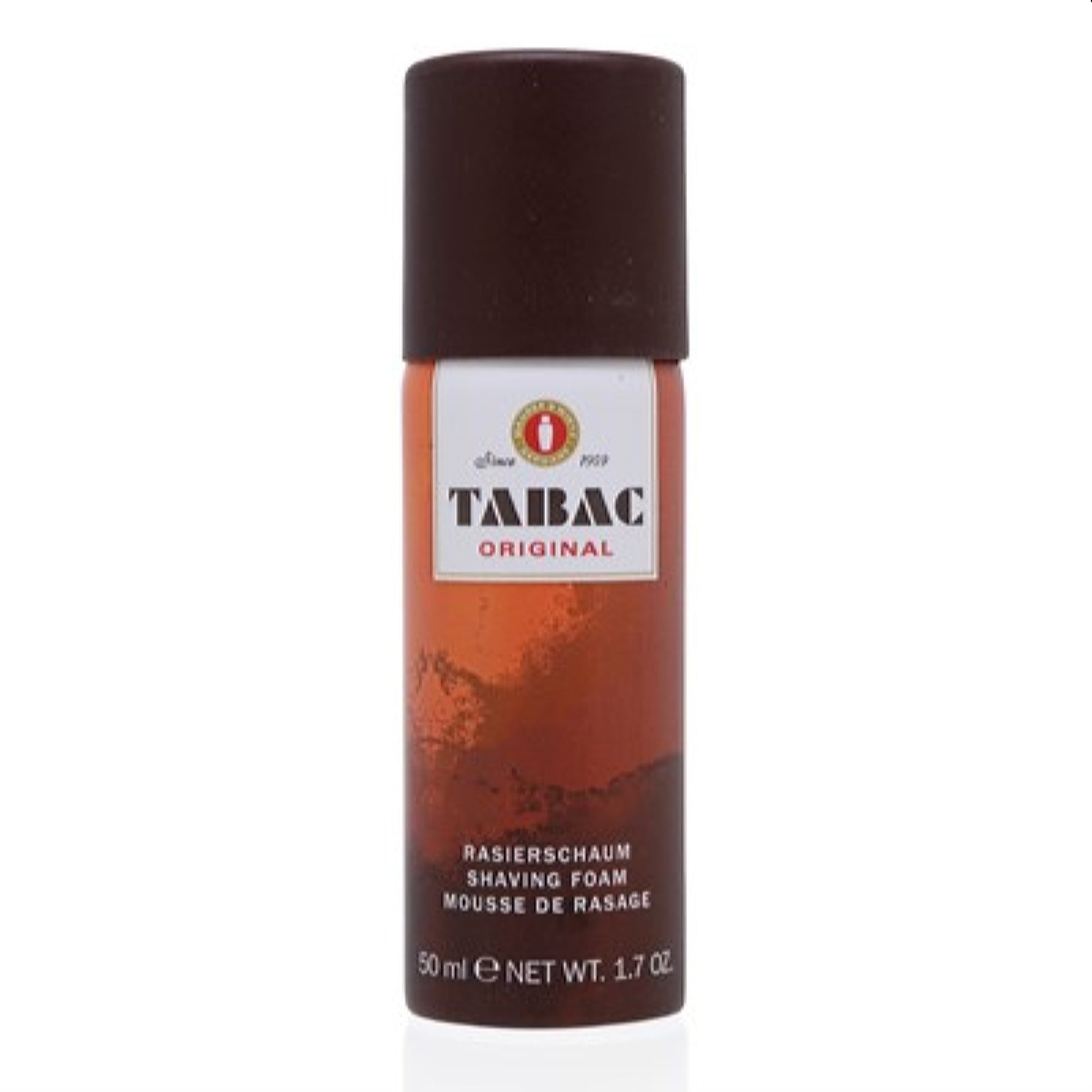 Wirtz Men's Tabac Original Wirtz Shave Foam Can 1.7 Oz (50 Ml)  4011700437108