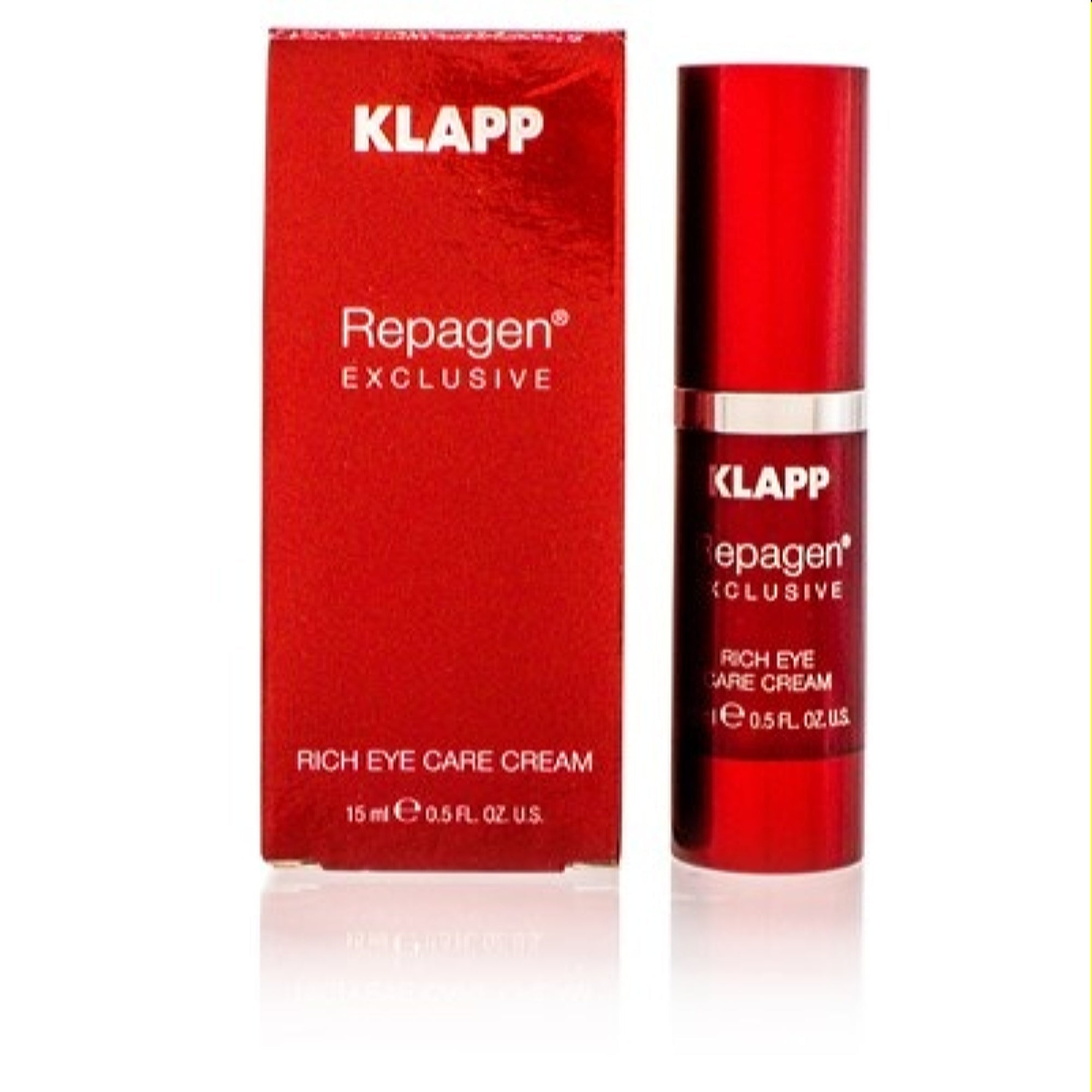 Klapp  Klapp Repagen Exclusive Rich Eye Care Cream 0.5 Oz (15 Ml) 4250094964429