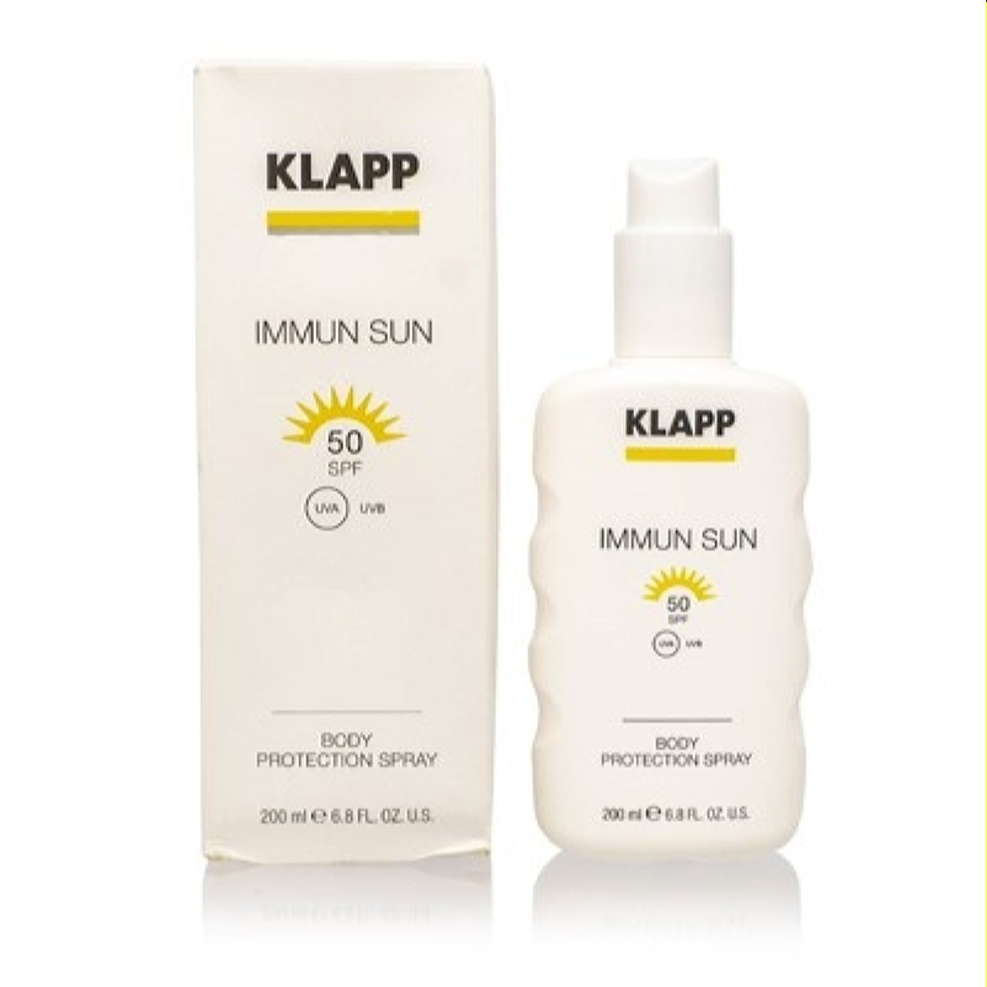 Klapp  Klapp Immun Sun Spf 50 Body Protection Spray 6.8 Oz (200 Ml) 4250094975487