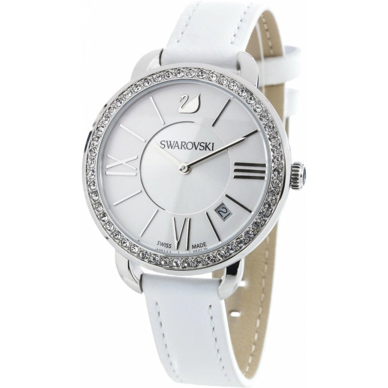 Swarovski Aila Quartz Crystal Silver Dial Women's Watch 5095938