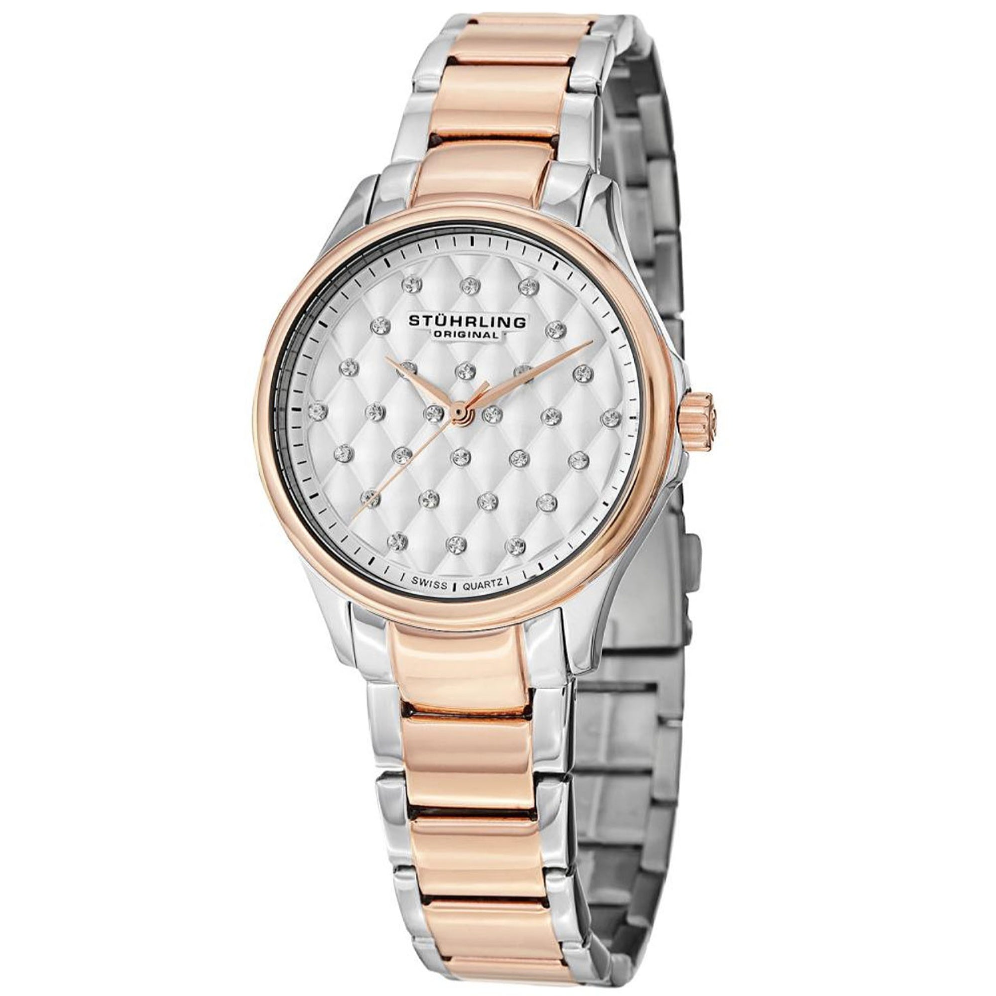 Stuhrling  Quartz Symphony Silver Dial Women's Watch 567.03