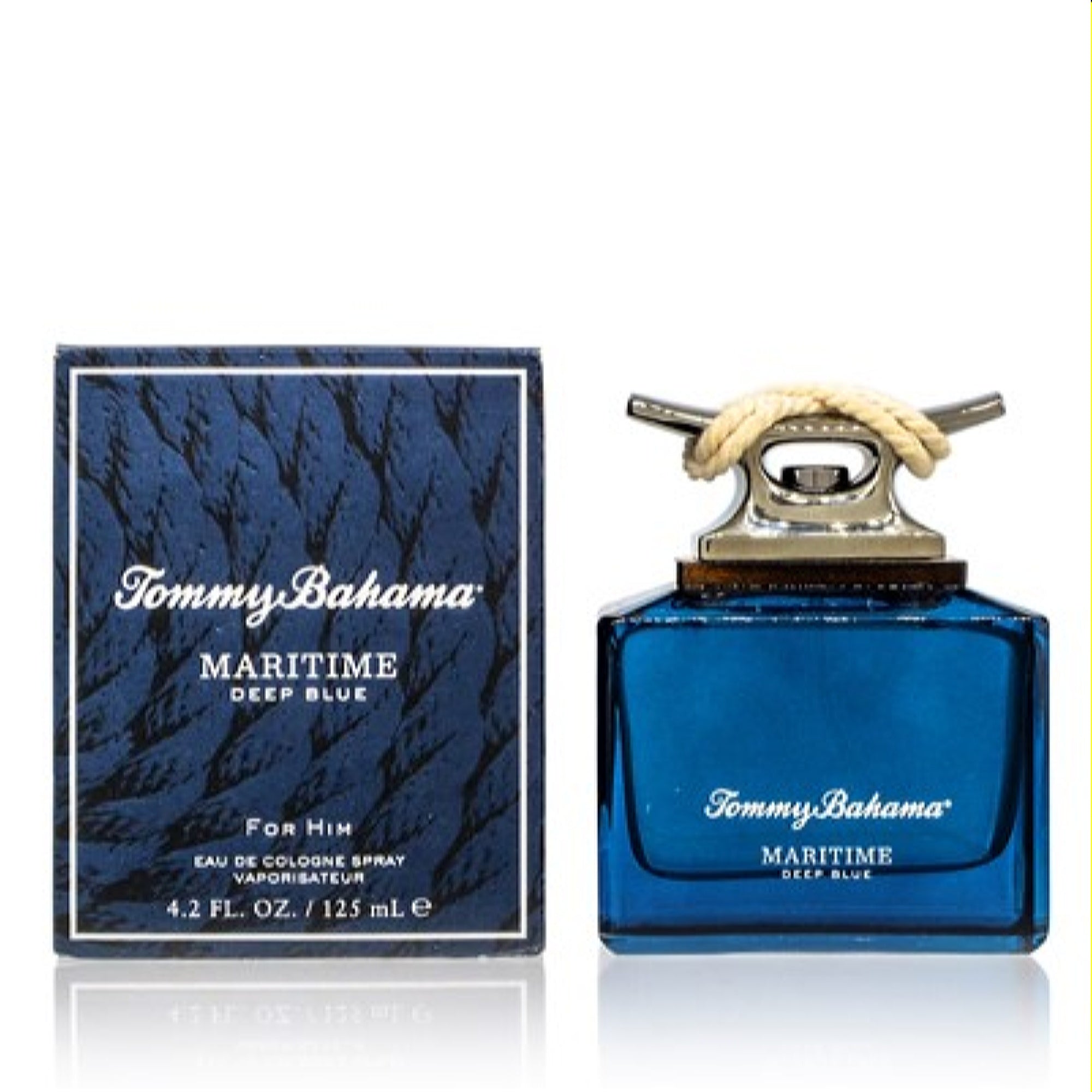 Tommy Bahama Men's Maritime Deep Blue Tommy Bahama Cologne Spray 4.2 Oz (125 Ml)  603531787800