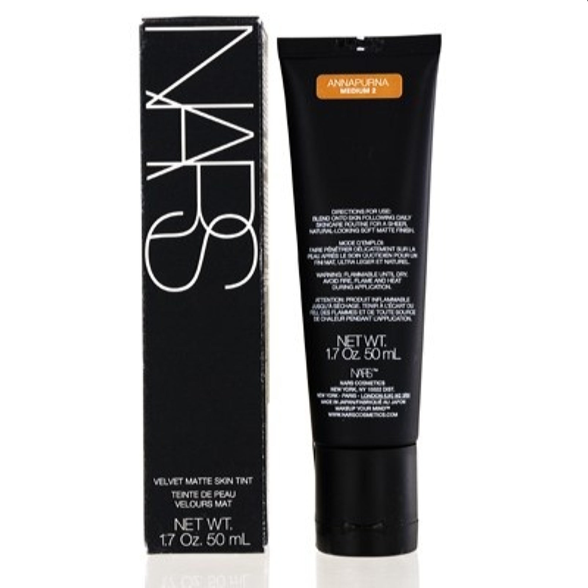 Nars  Nars Velvet Matte Skin Tint Broad Spectrum Spf 30 (Annapurna) 1.7 Oz (50 Ml) 607845065319