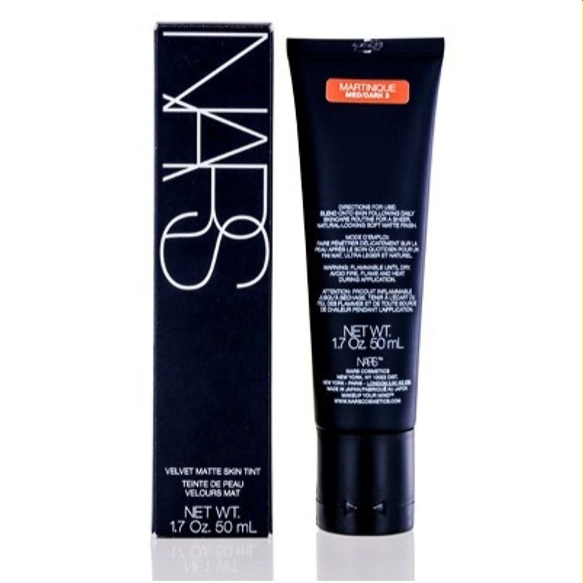 Nars  Nars Velvet Matte Skin Tint Broad Spectrum Spf 30 (Martinique) 1.7 Oz (50 Ml) 607845065357