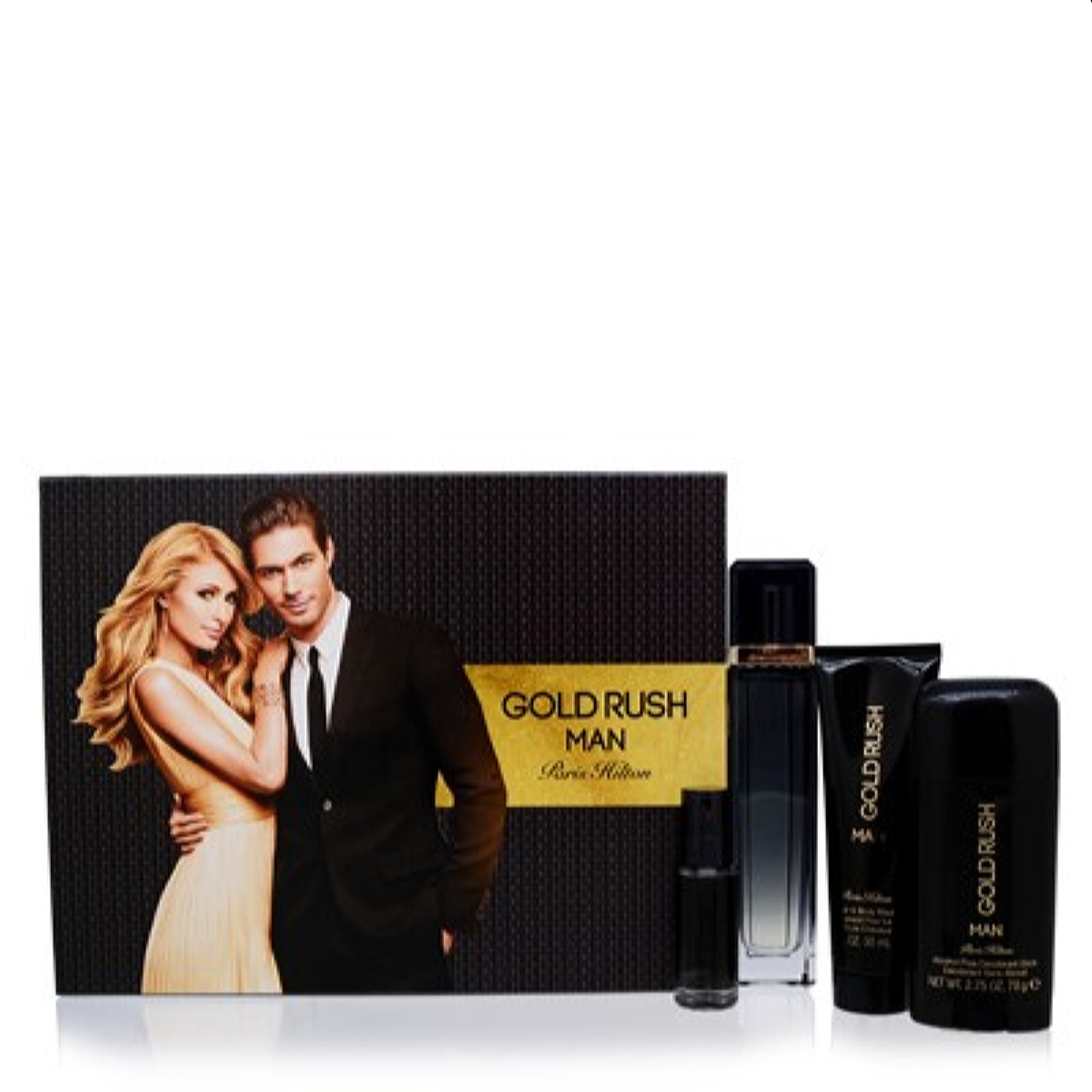 Paris Hilton Men's Gold Rush Man Paris Hilton Set  608940574553