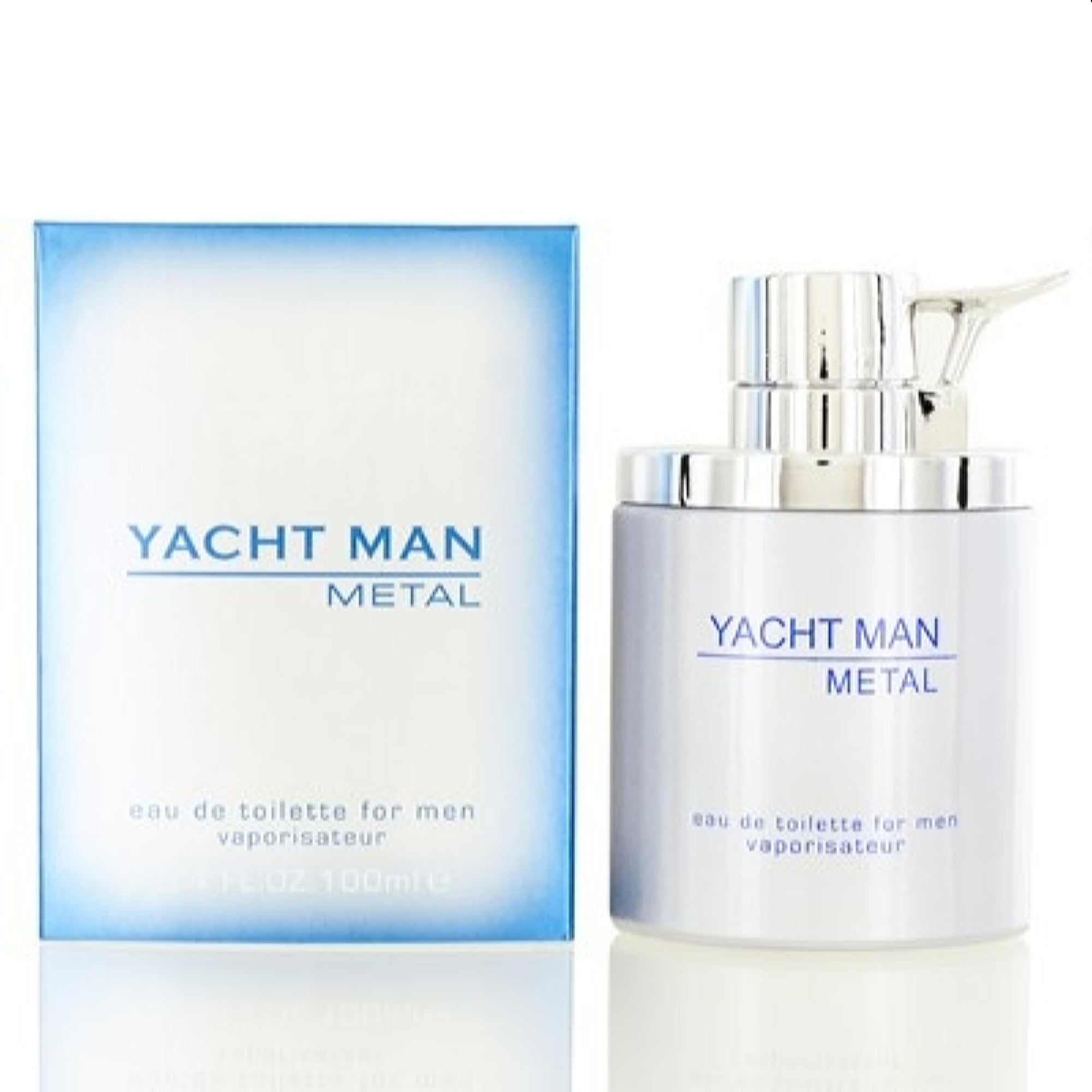 Myrurgia Men's Yacht Man Metal Myrurgia Edt Spray 3.4 Oz (100 Ml)  688756249555