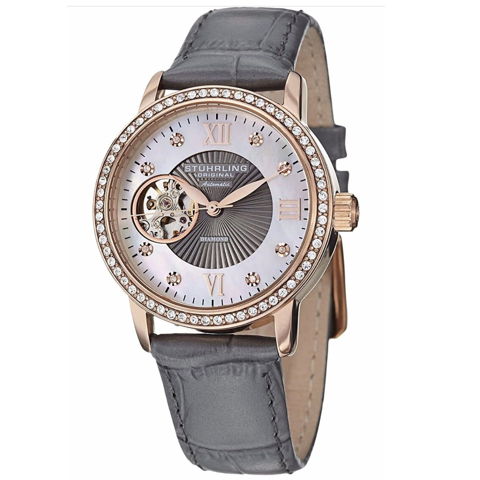 Stuhrling  Quartz Vogue Grey Dial Women's Watch 710.04