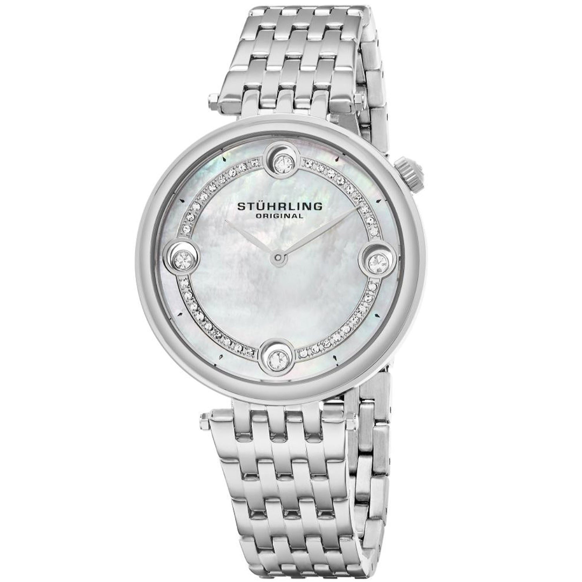 Stuhrling  Quartz Symphony Mother of pearl Dial Women's Watch 716.01