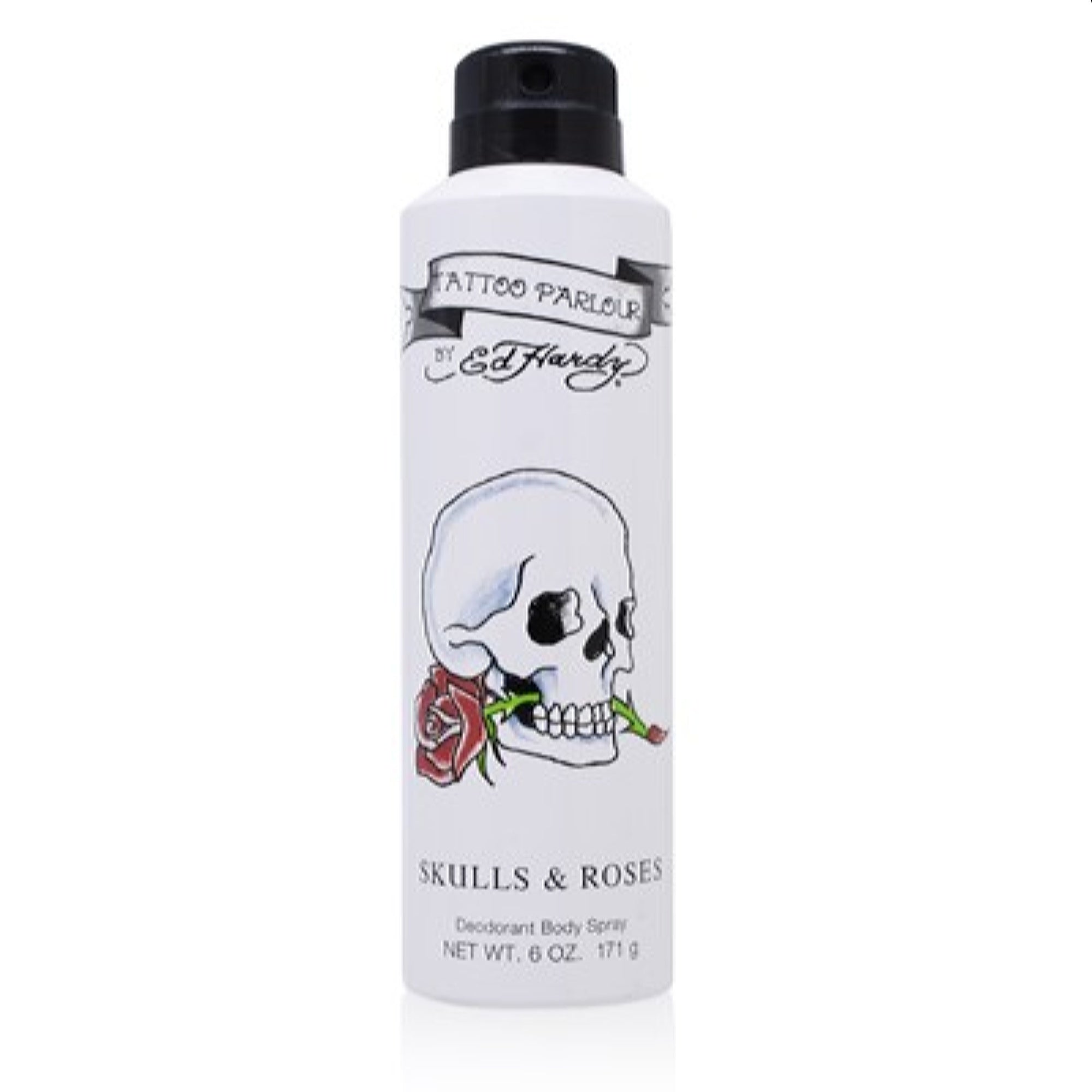 Christian Audigier  Ed Hardy Tattoo Parlour Skulls & Roses Christian Audigier Deodorant Spray 6.0 Oz 719346192736
