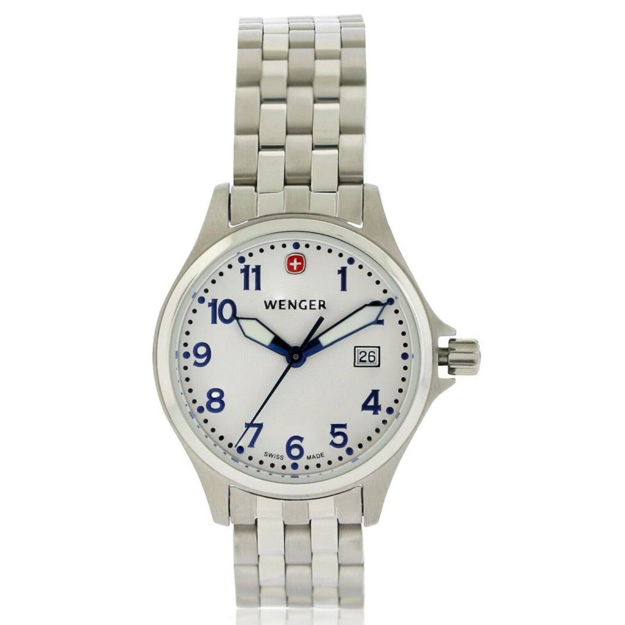 Wenger Terragraph Quartz White Dial Women's Watch 72790S