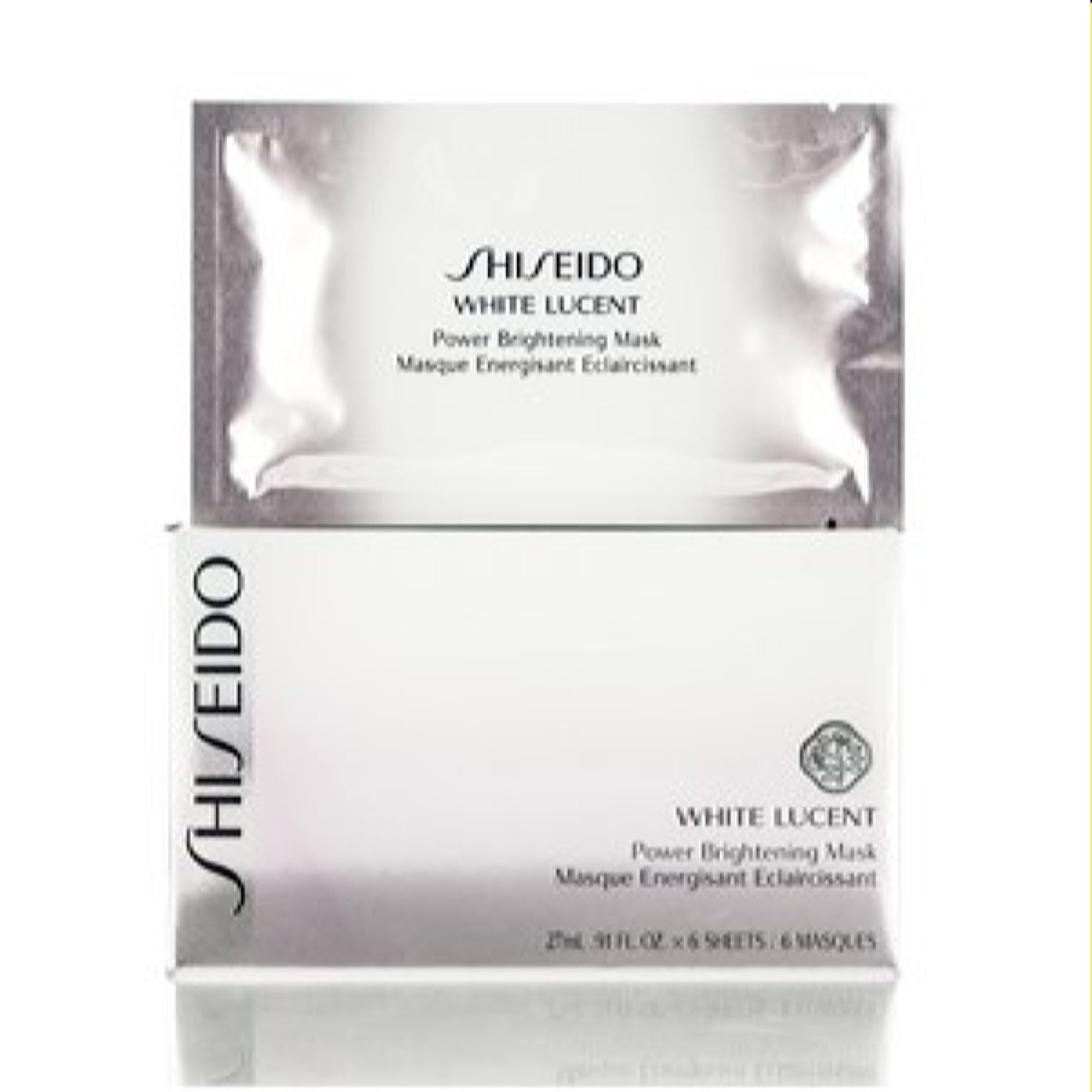 Shiseido  Shiseido White Lucent Power Brightening Mask - 6 Pack  0.91 Oz (27 Ml) 729238104471