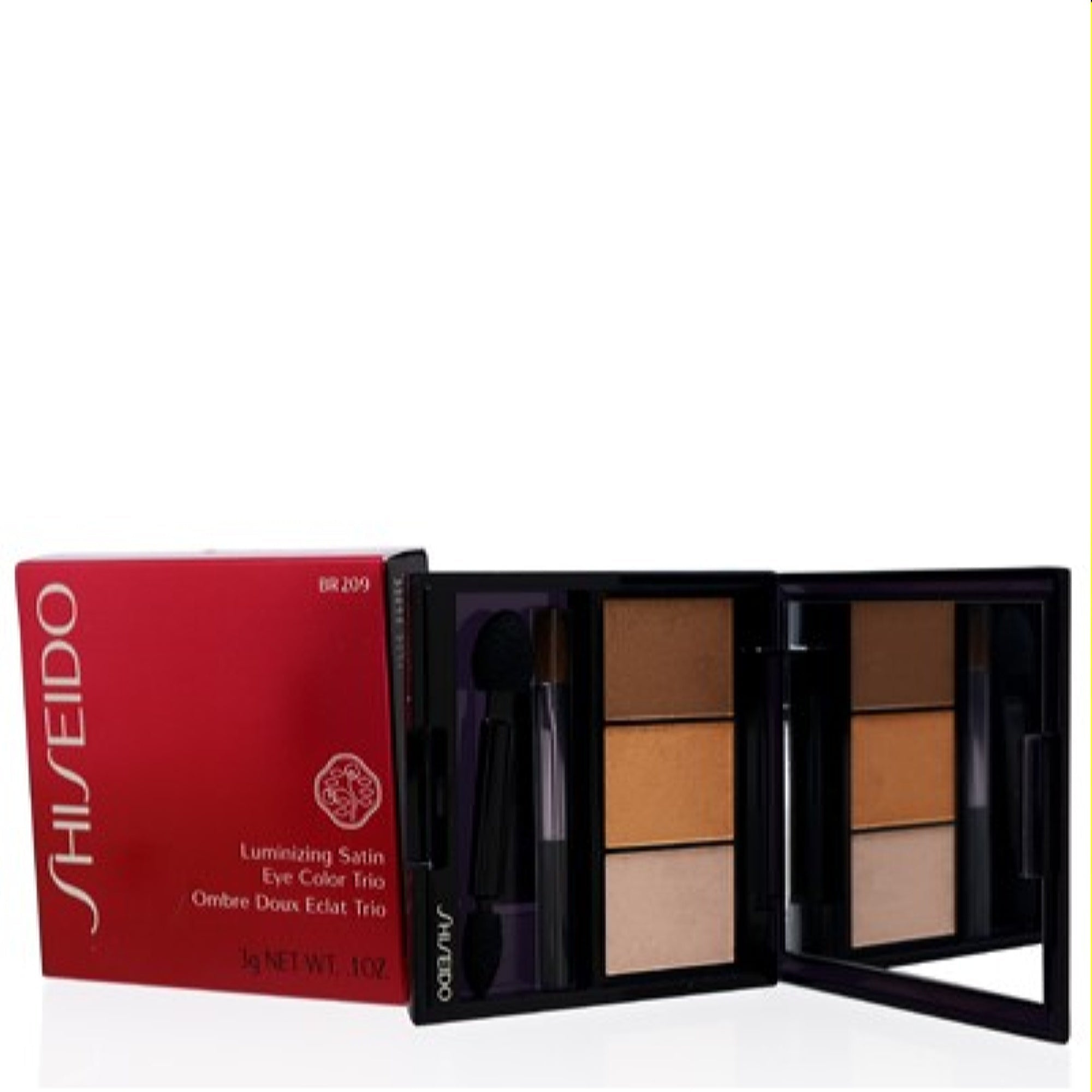 Shiseido  Shiseido Luminizing Satin Eye Color Trio (Br209) 0.10 Oz (3 Ml)  729238107373