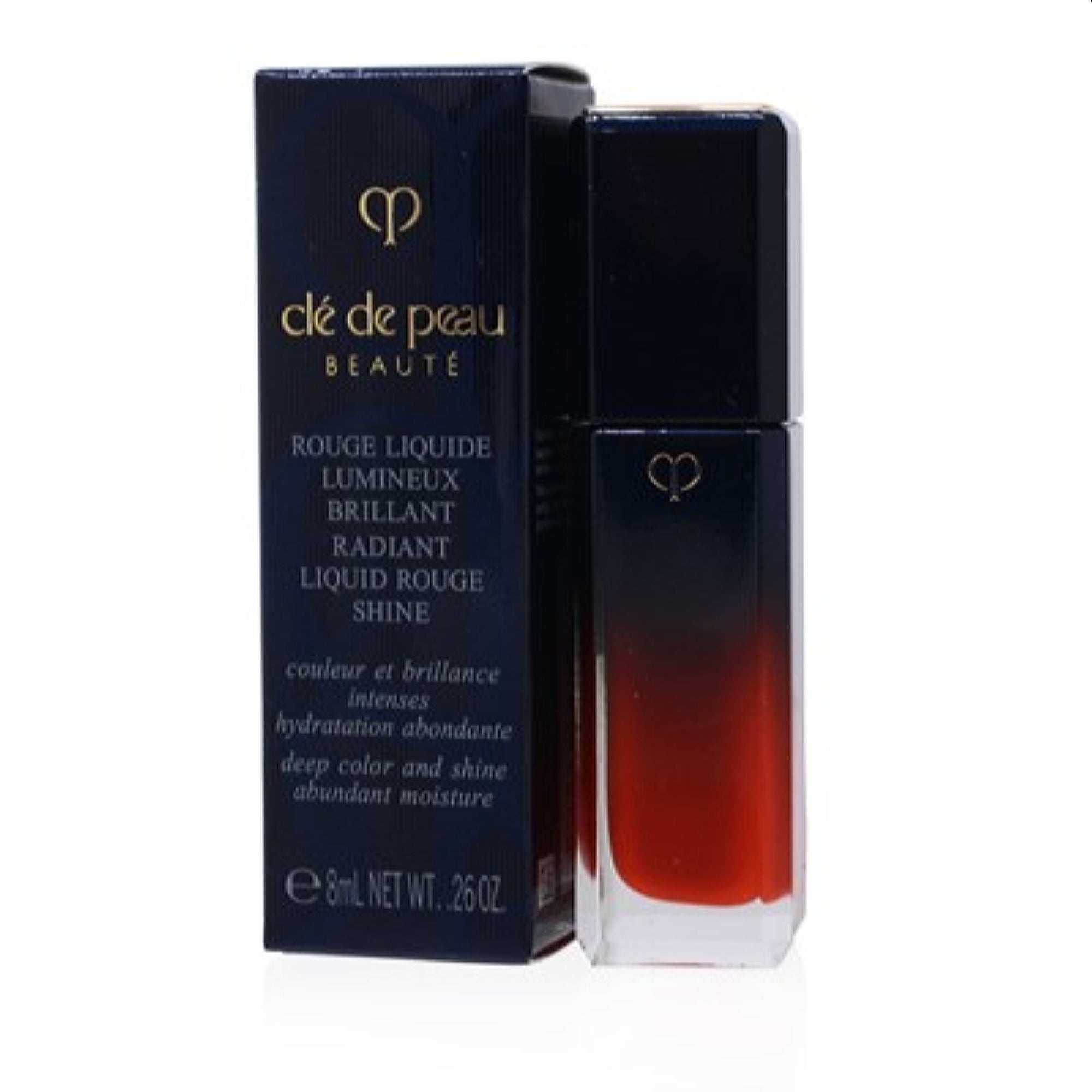 Cle De Peau Beaute  Cle De Peau Beaute Radiant Liquid Rouge Shine (509) Orange Crush  0.26 Oz (8 Ml) 729238156982