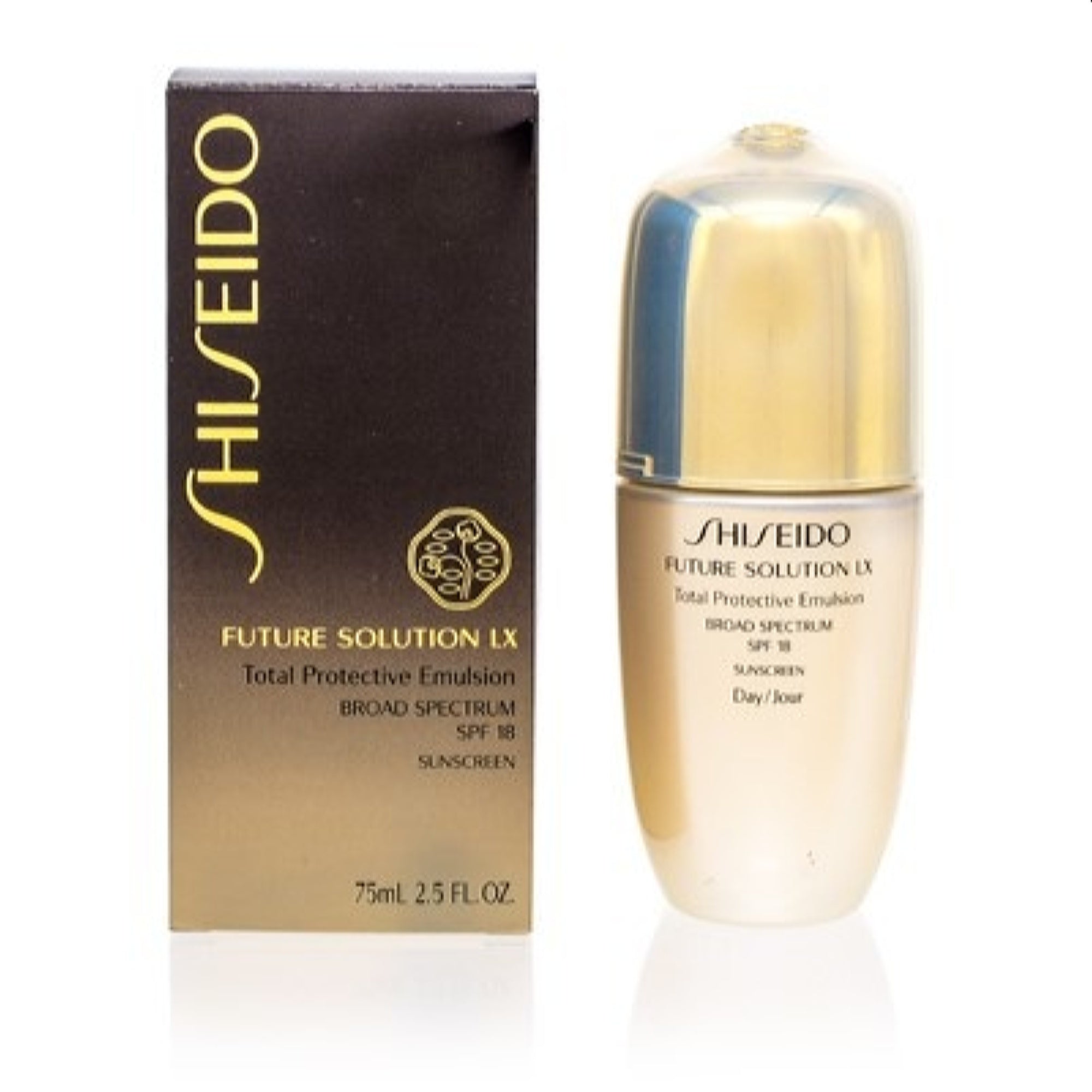 Shiseido  Shiseido Future Solution Lx Spf 18 Total Protection Emulsion 2.5 Oz (75 Ml)  730852109483