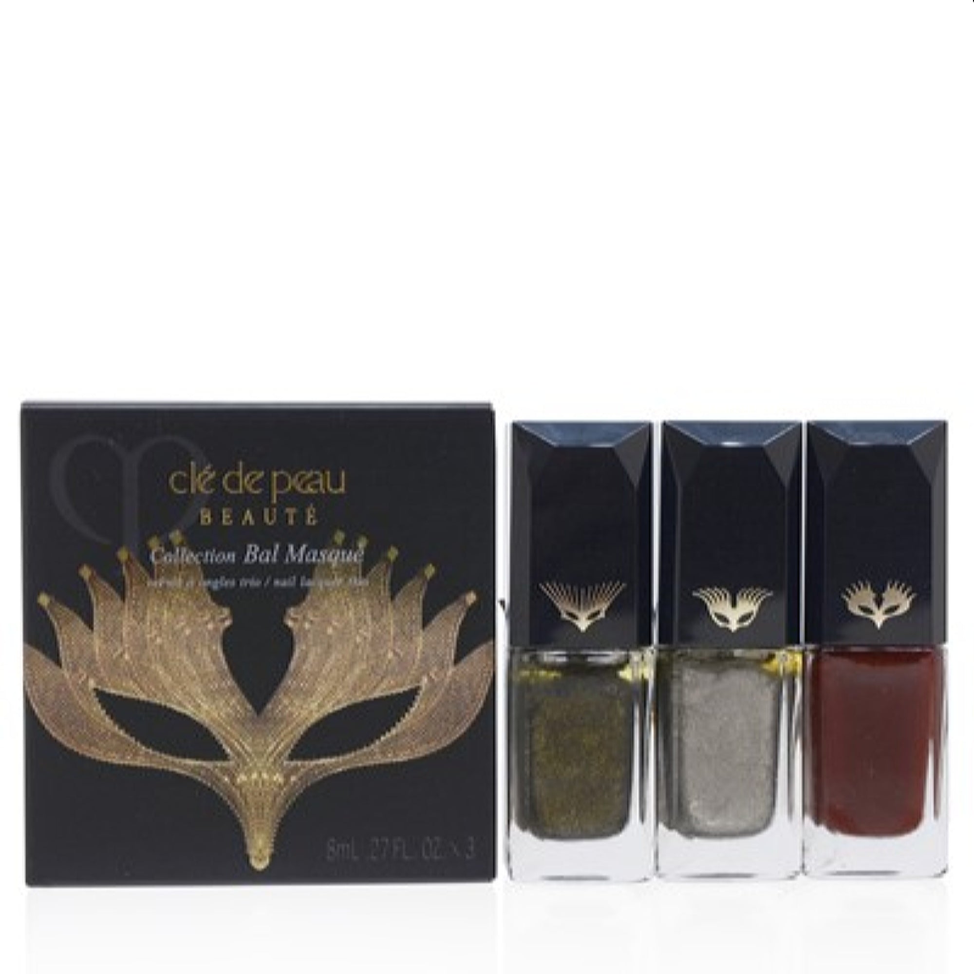 Cle De Peau Beaute  Cle De Peau Beaute Collection Bal Masque Nail Laquer Trio 0.27 Oz X3 (8 Ml)  730852118010