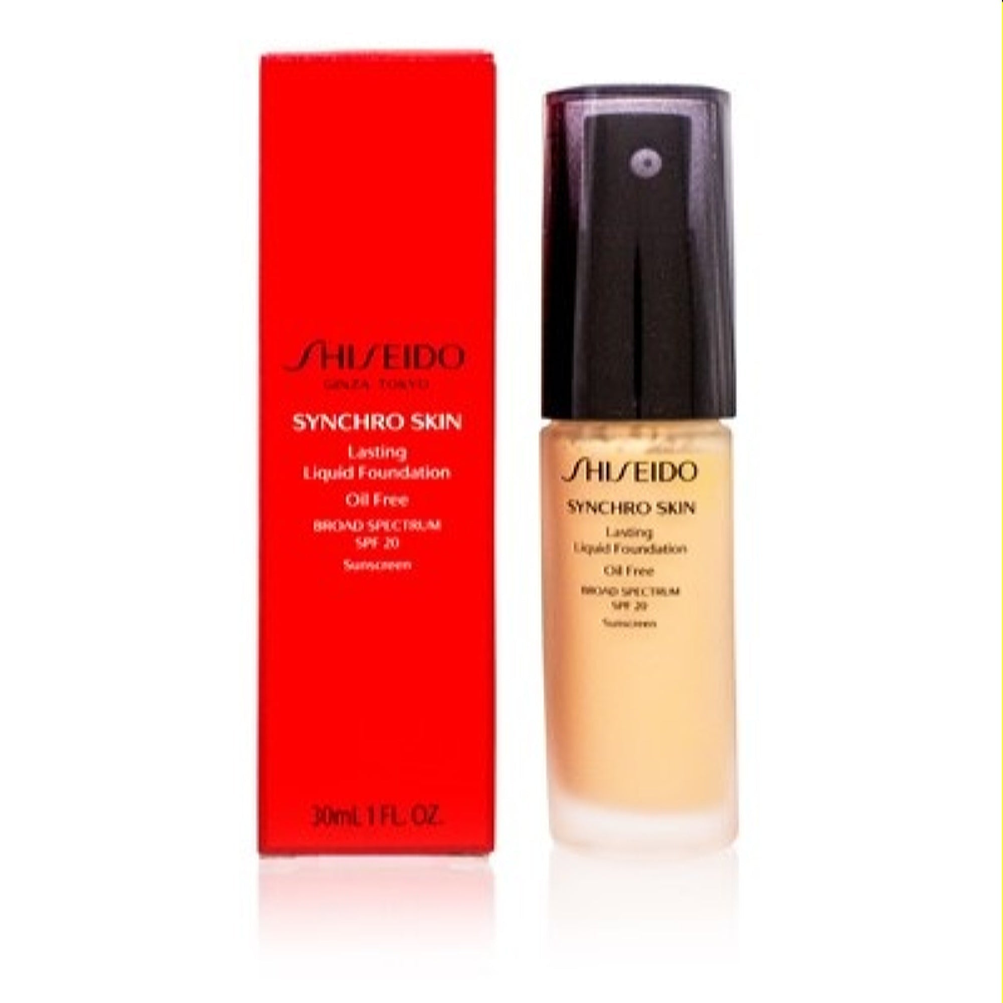 Shiseido  Shiseido Synchro Skin Very Light Ivory Foundation Liquid 1.0 Oz (30 Ml) 730852131194