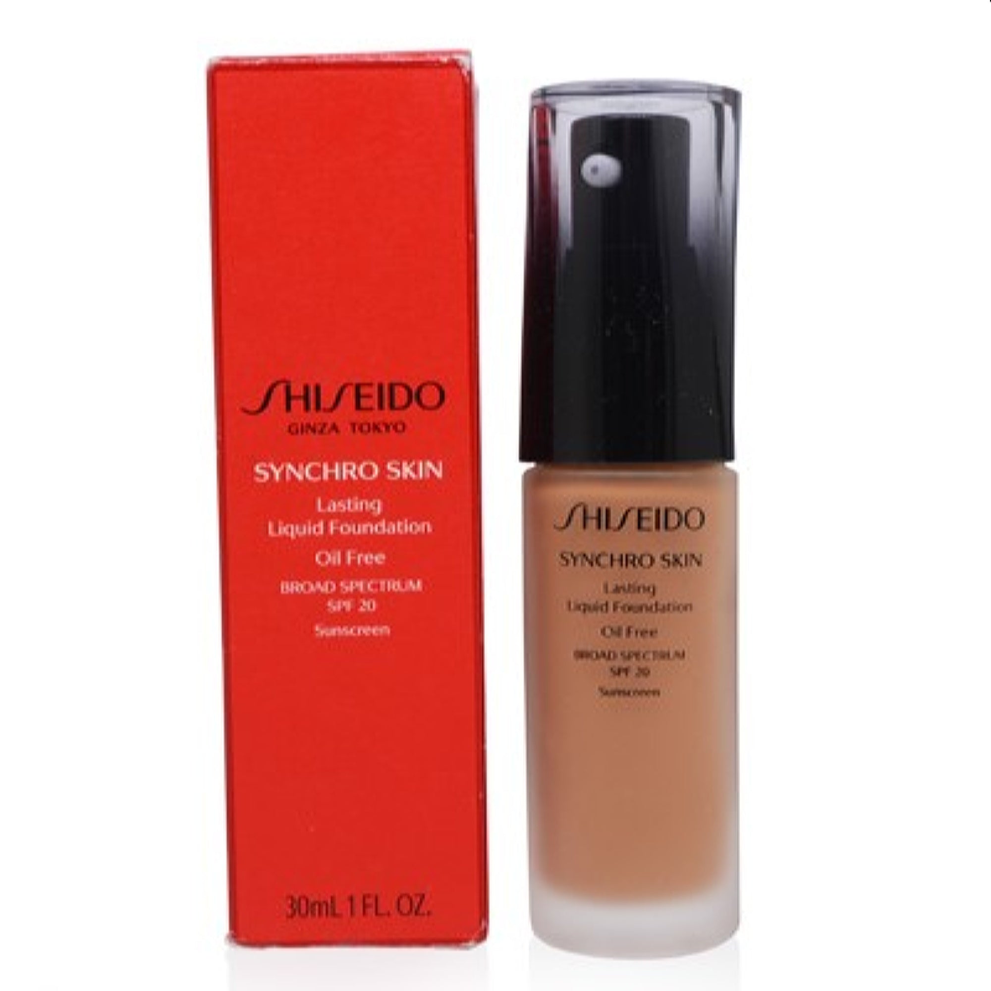 Shiseido  Shiseido Synchro Skin Spf 20 Lasting Liquid Foundation (5)Neutral 1.0 Oz (30 Ml) 730852131231