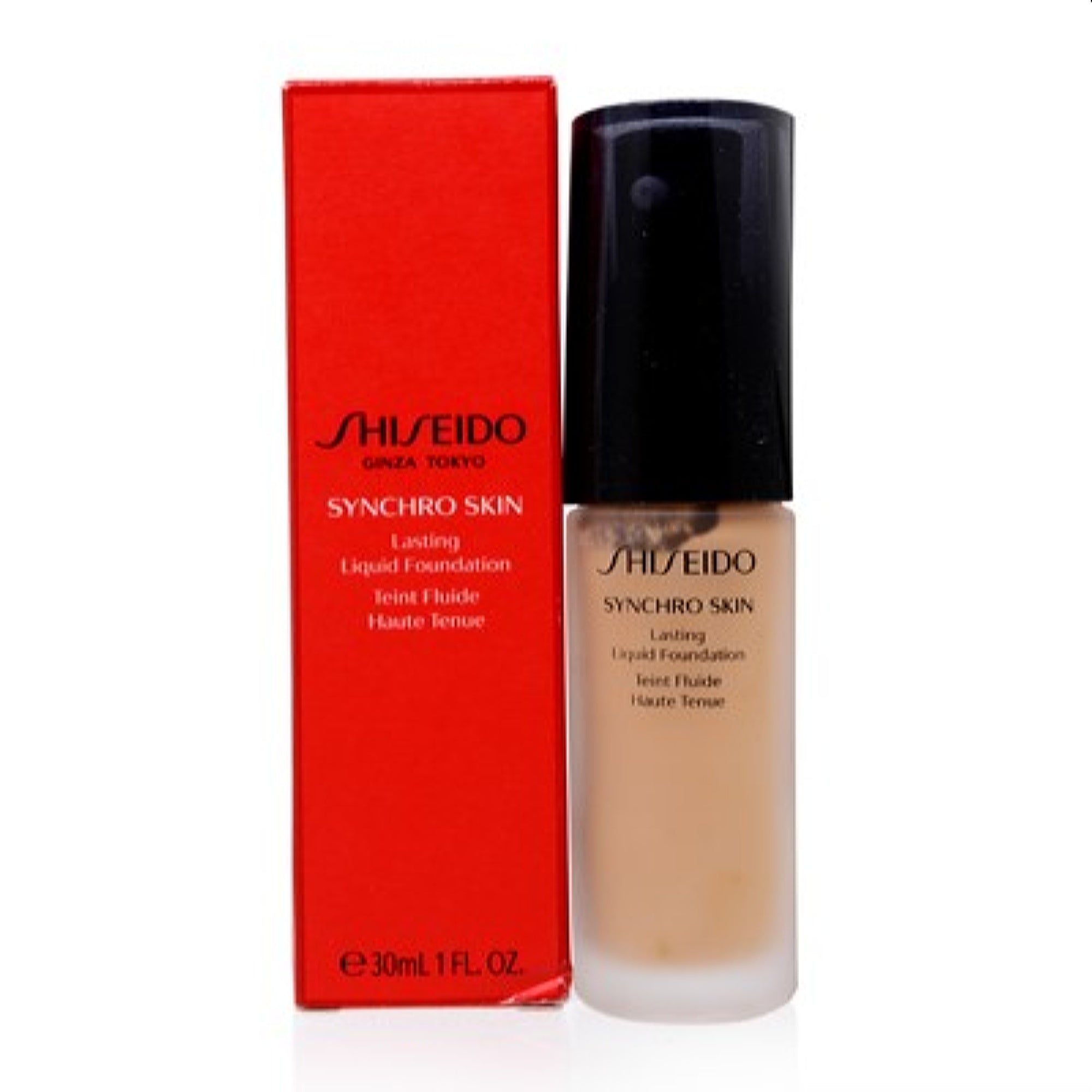 Shiseido  Shiseido Synchro Skin Spf 20 Lasting Liquid Foundation (4) Golden 1.0 Oz  730852131323