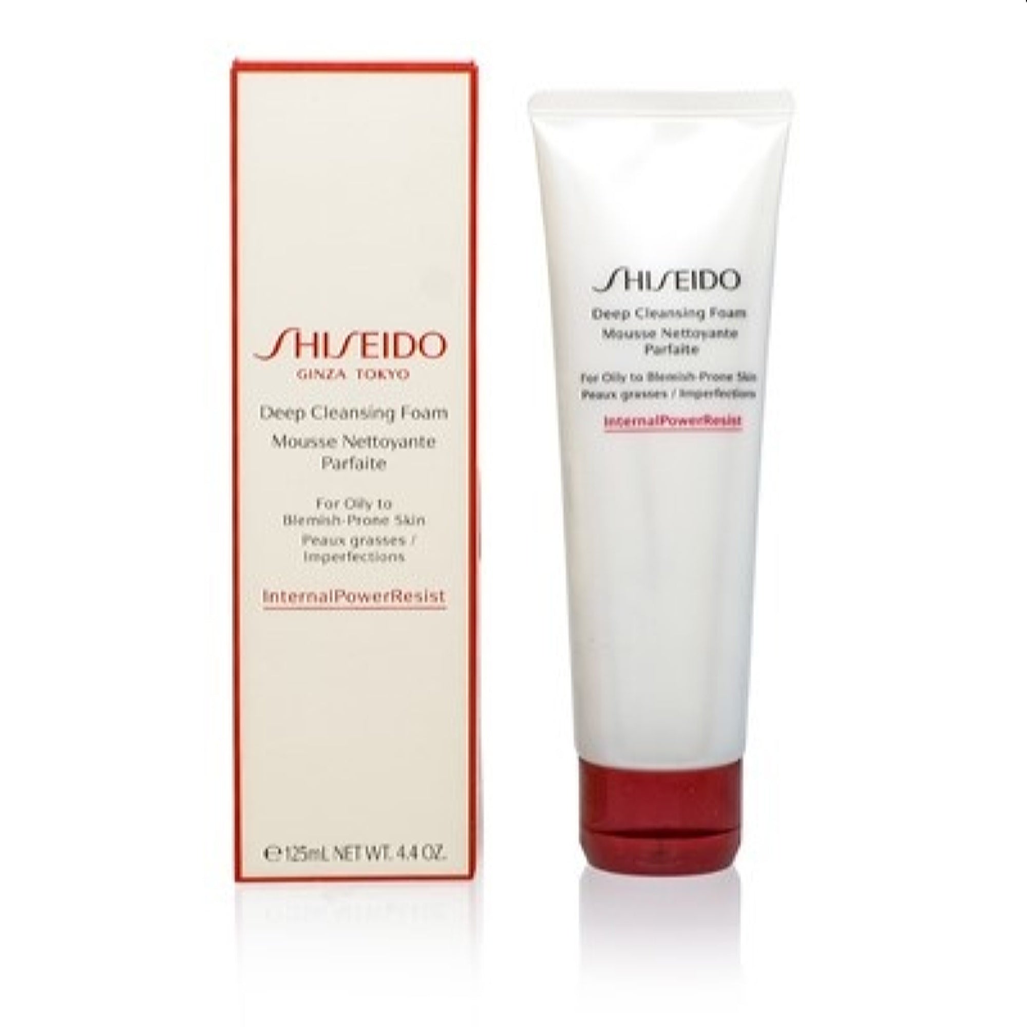 Shiseido  Shiseido Deep Cleansing Foam 4.4 Oz (125 Ml) 730852145283