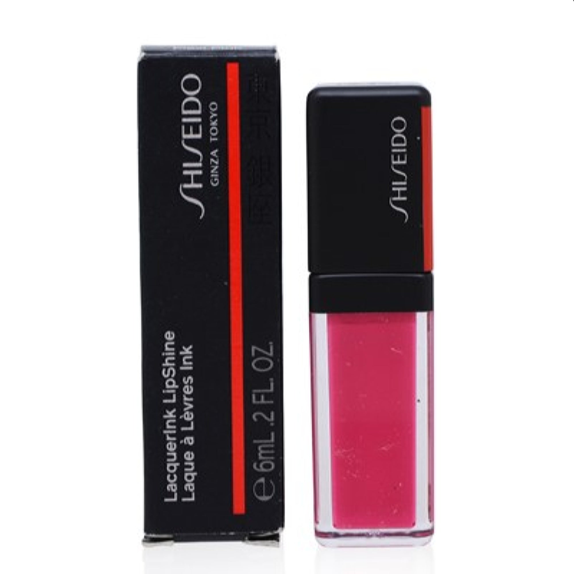 Shiseido  Shiseido Lacqer Ink Lip Shine (302 Plexi Pink) 0.2 Oz (6 Ml)  730852148253