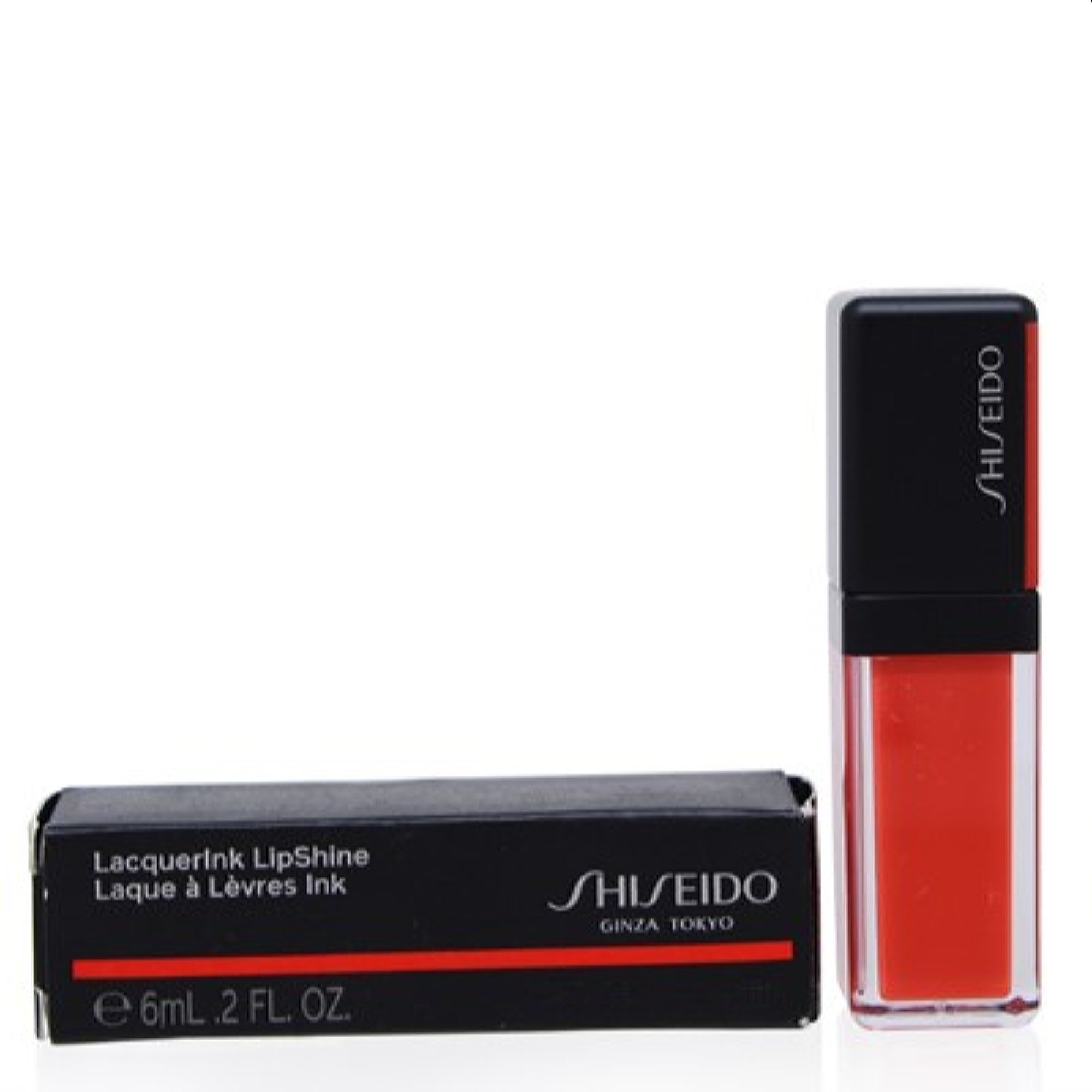 Shiseido  Shiseido Lacqer Ink Lip Shine (305 Red Flicker) 0.2 Oz (6 Ml)  730852148284