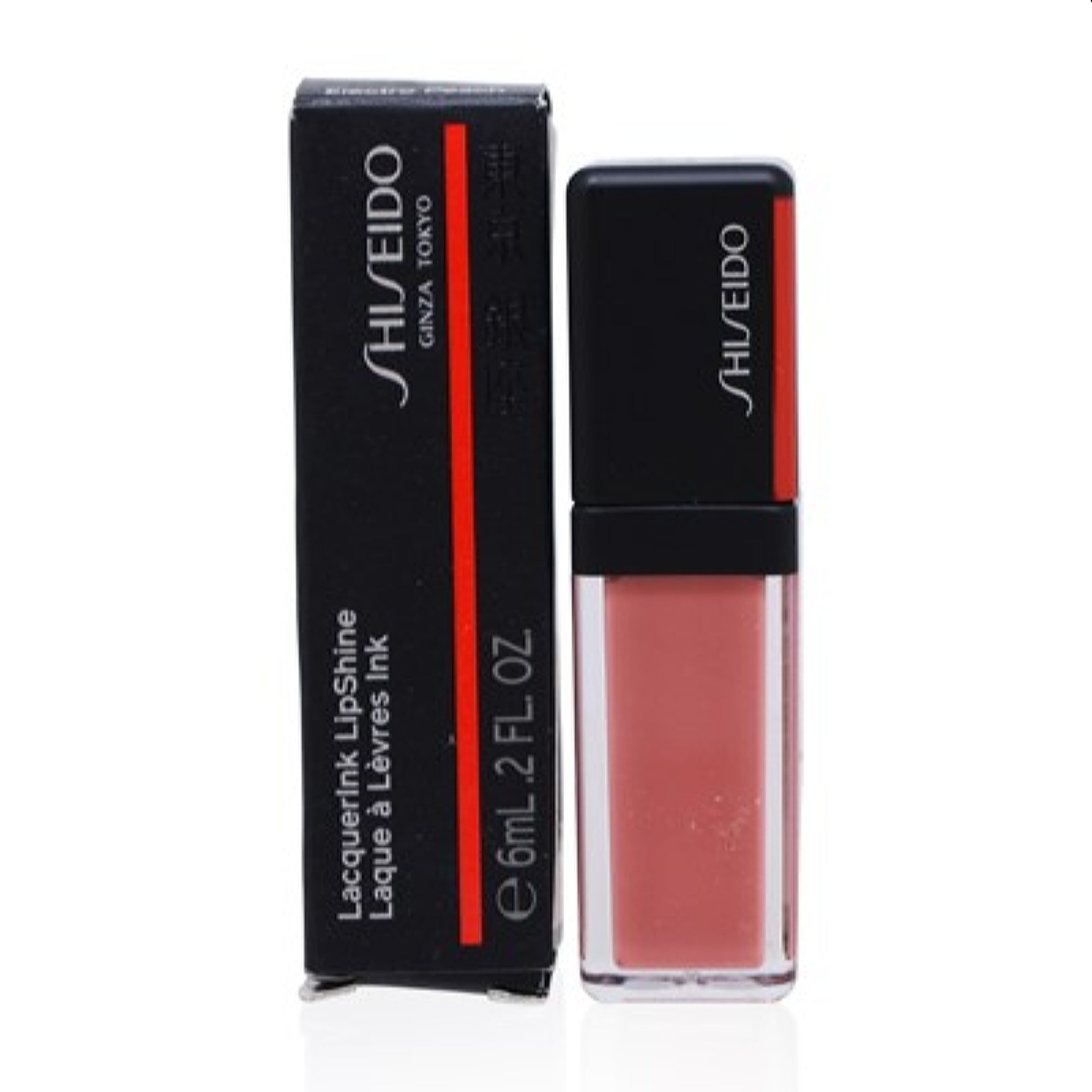 Shiseido  Shiseido Lacqer Ink Lip Shine (312 Electro Peach) 0.2 Oz (6 Ml)  730852148352