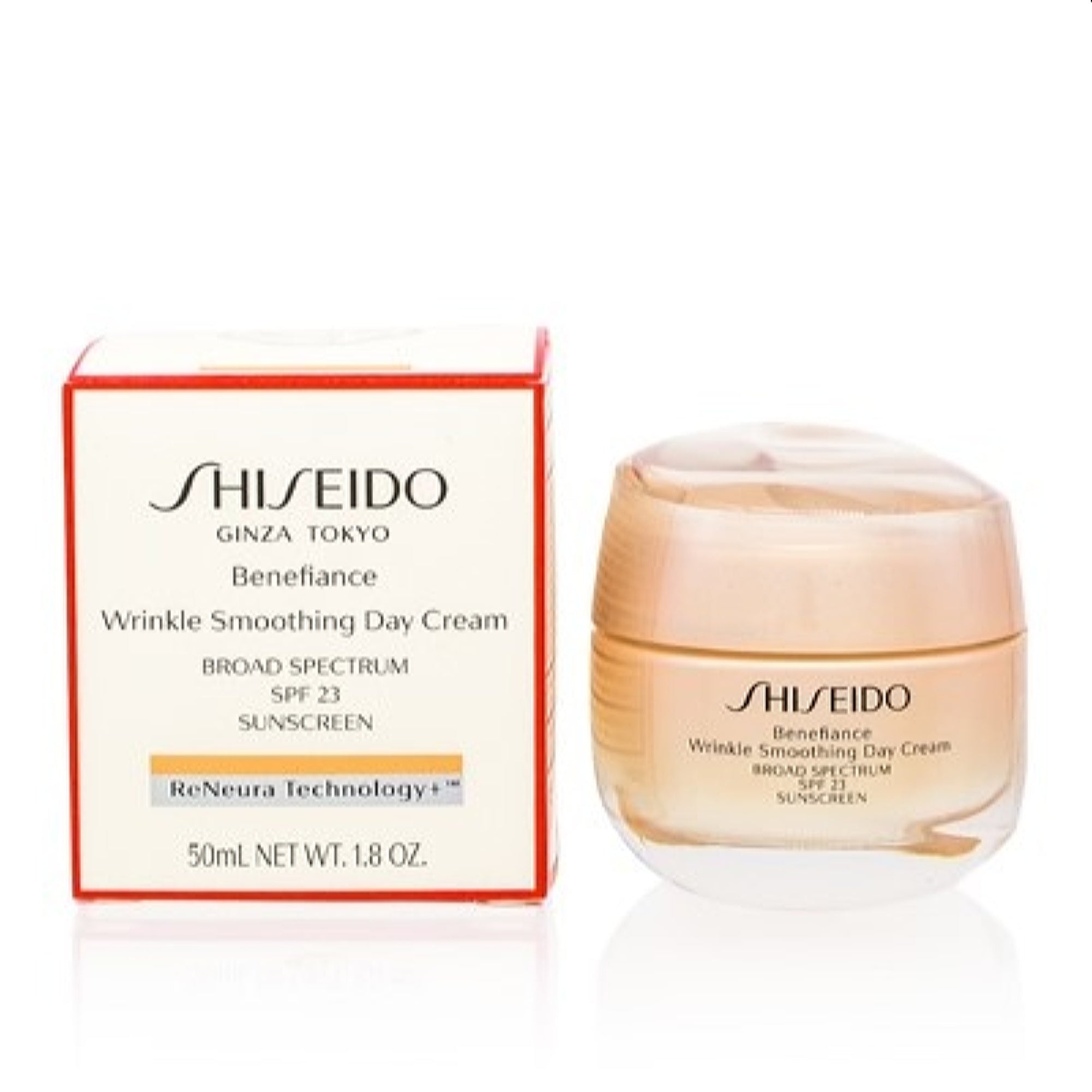 Shiseido  Shiseido Benefiance Wrinkle Smoothing Day Cream Spf 23 1.7 Oz (50 Ml) 730852149519