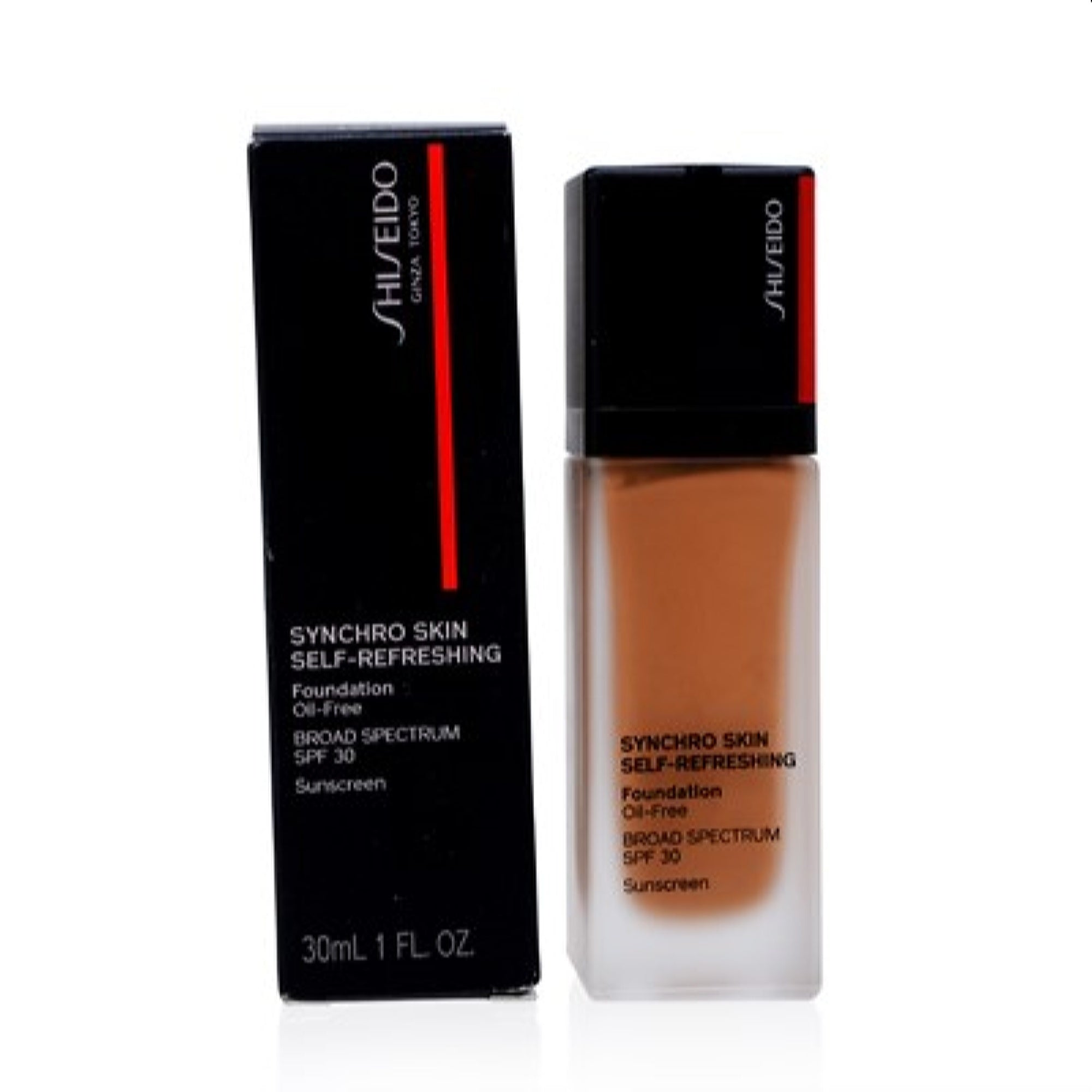 Shiseido  Shiseido Synchro Skin Self -Refreshing Foundation (430) Cedar 1.0 Oz (30 Ml)  730852160927