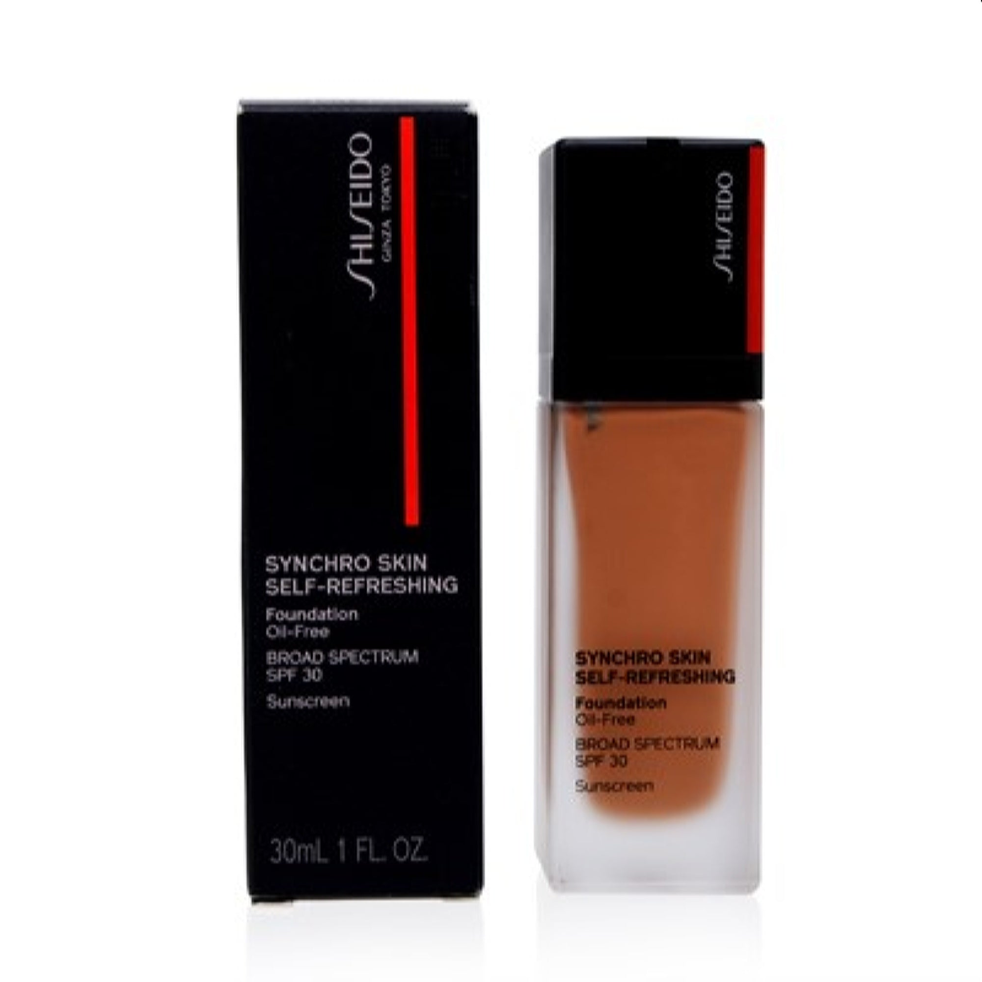 Shiseido  Shiseido Synchro Skin Self -Refreshing Foundation (450) Copper 1.0 Oz (30 Ml)  730852160941