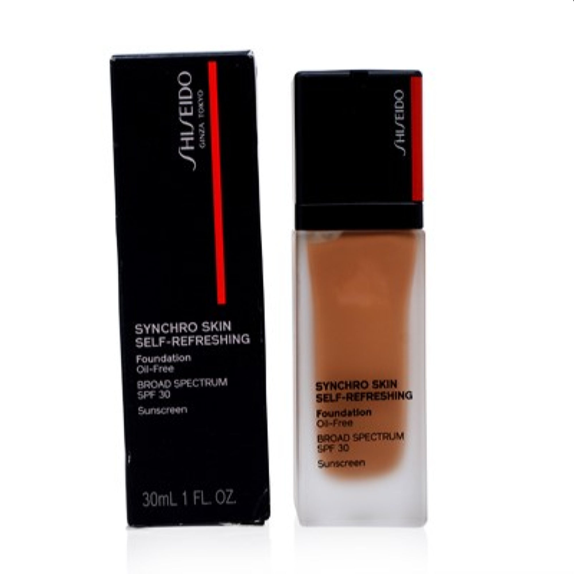 Shiseido  Shiseido Synchro Skin Self -Refreshing Foundation (460) Topaz 1.0 Oz (30 Ml)  730852160958