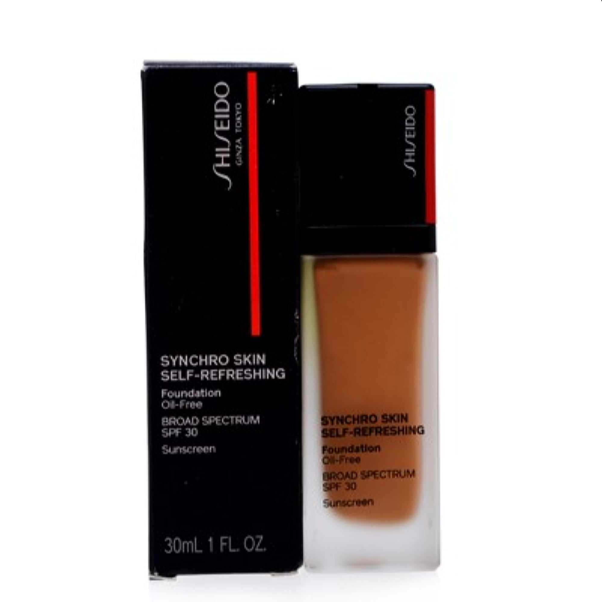 Shiseido  Shiseido Synchro Skin Self -Refreshing Foundation (510) Suede 1.0 Oz (30 Ml)  730852160965