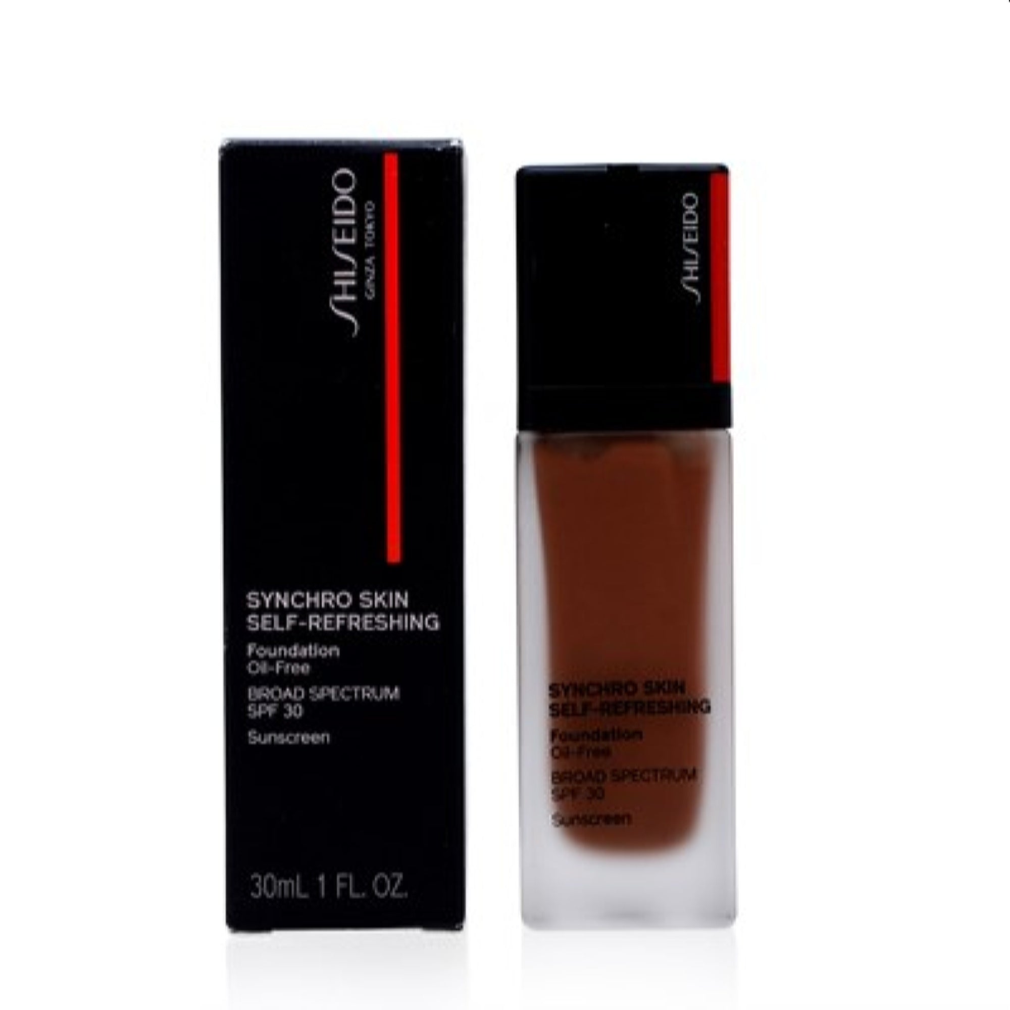 Shiseido  Shiseido Synchro Skin Self -Refreshing Foundation (540) Mahogany 1.0 Oz (30 Ml)  730852160996