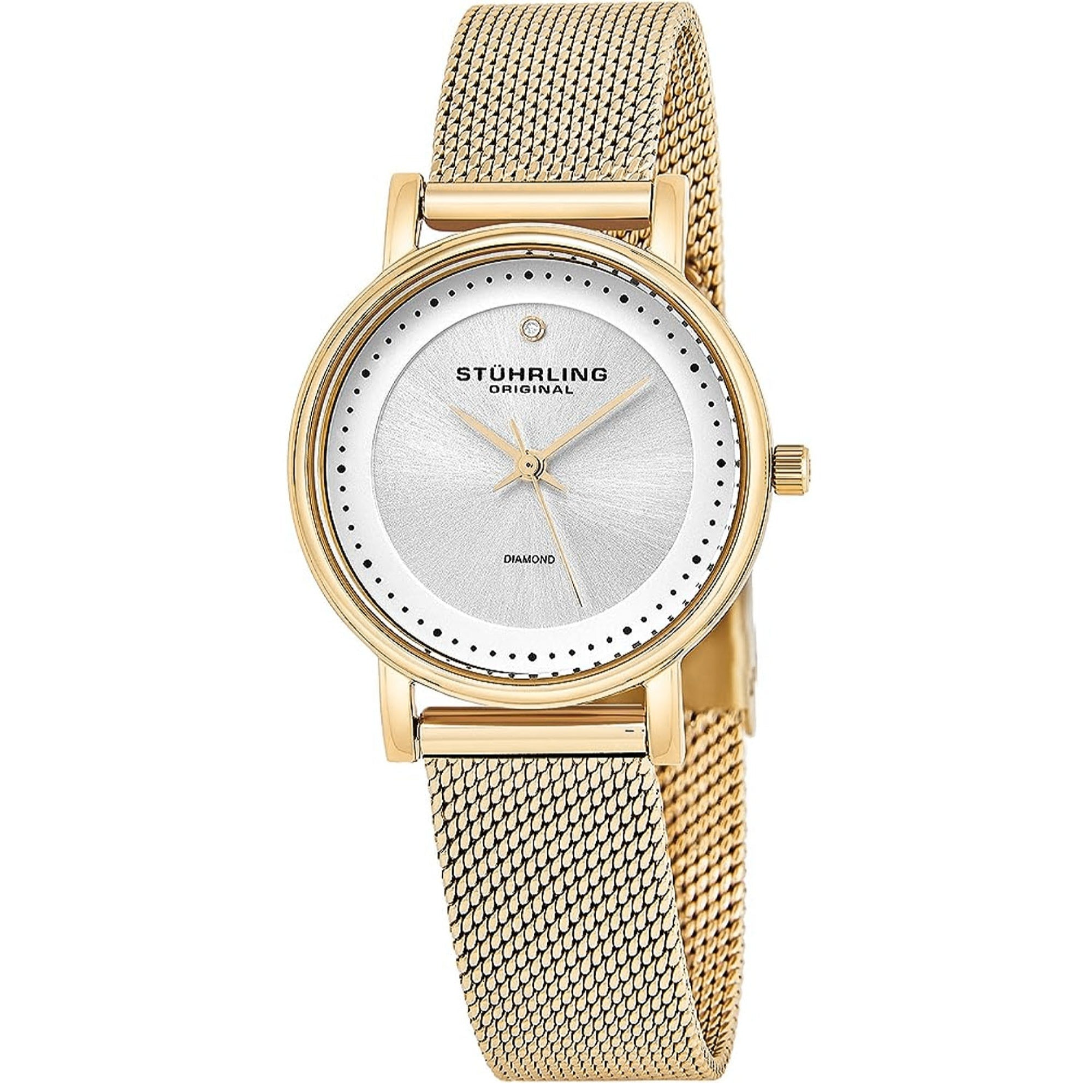 Stuhrling  Quartz Vogue Silver Dial Women's Watch 734LM.04