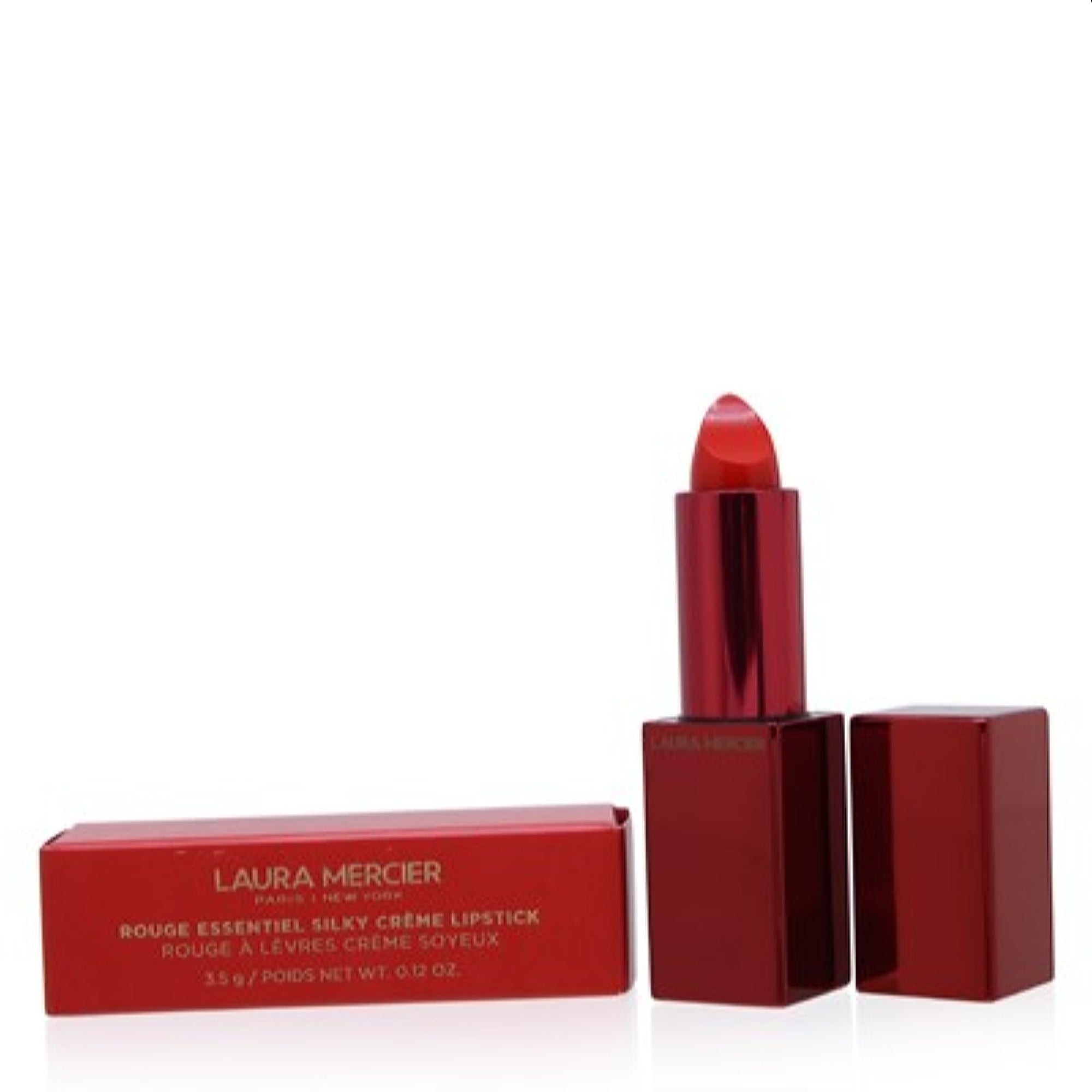 Laura Mercier  Laura Mercier Rouge Essentiel Cream Lipstick (Red Wish) 0.12 Oz  736150592019