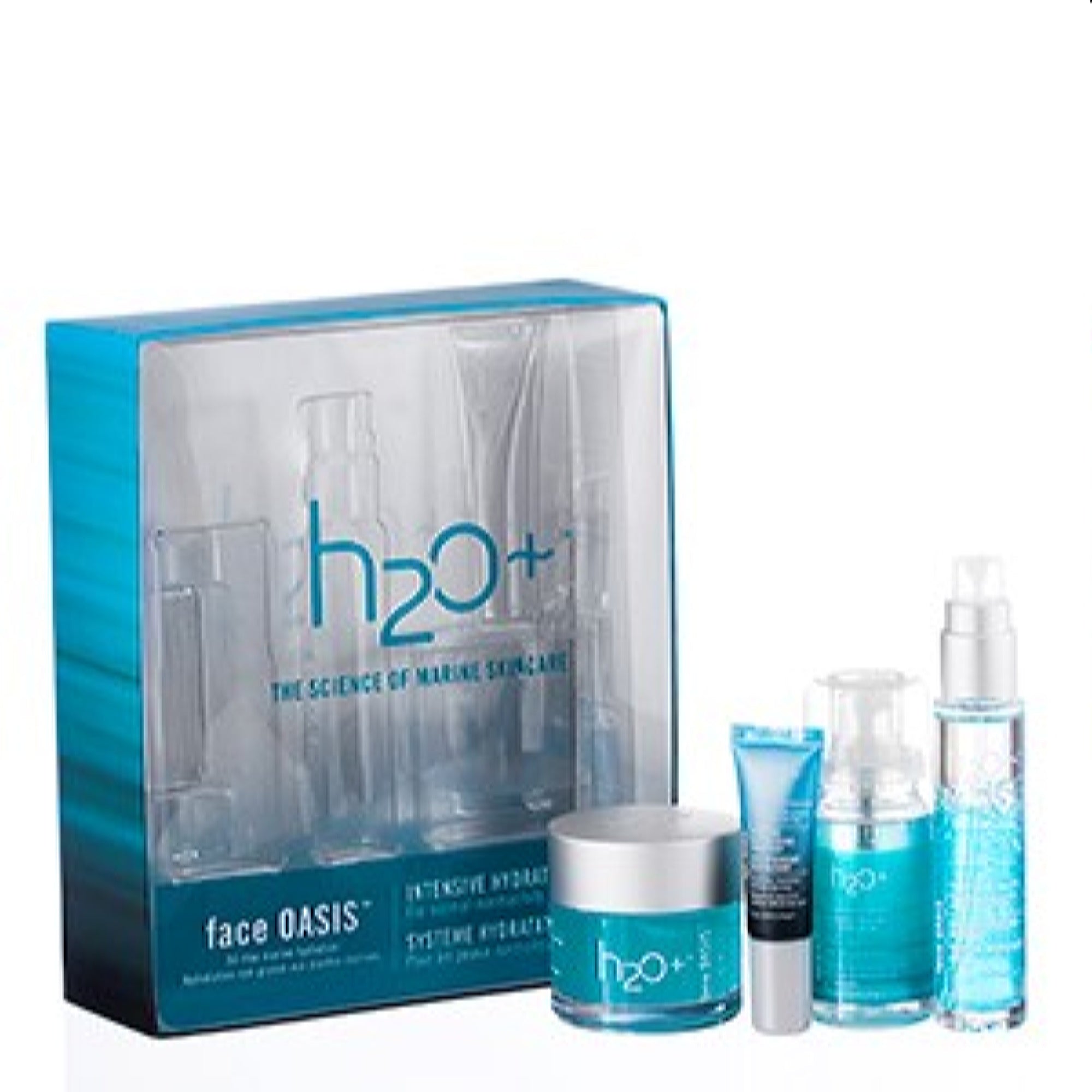 H2O Plus  H2O+ Face Oasis Intensive Hydration System Set 764505710023